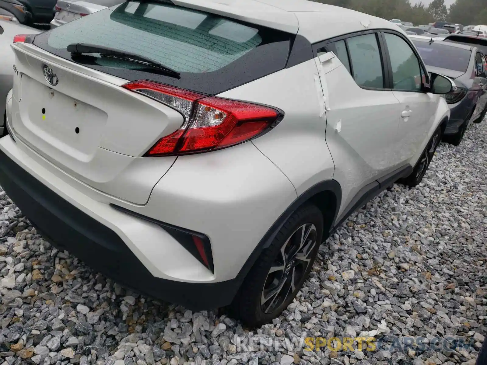 4 Фотография поврежденного автомобиля NMTKHMBX7KR100257 TOYOTA C-HR 2019