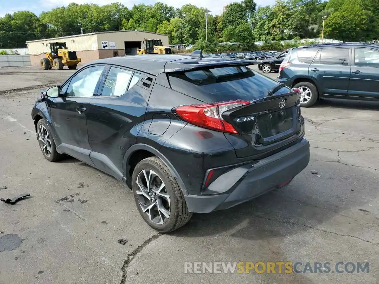 3 Photograph of a damaged car NMTKHMBX7KR101196 TOYOTA C-HR 2019