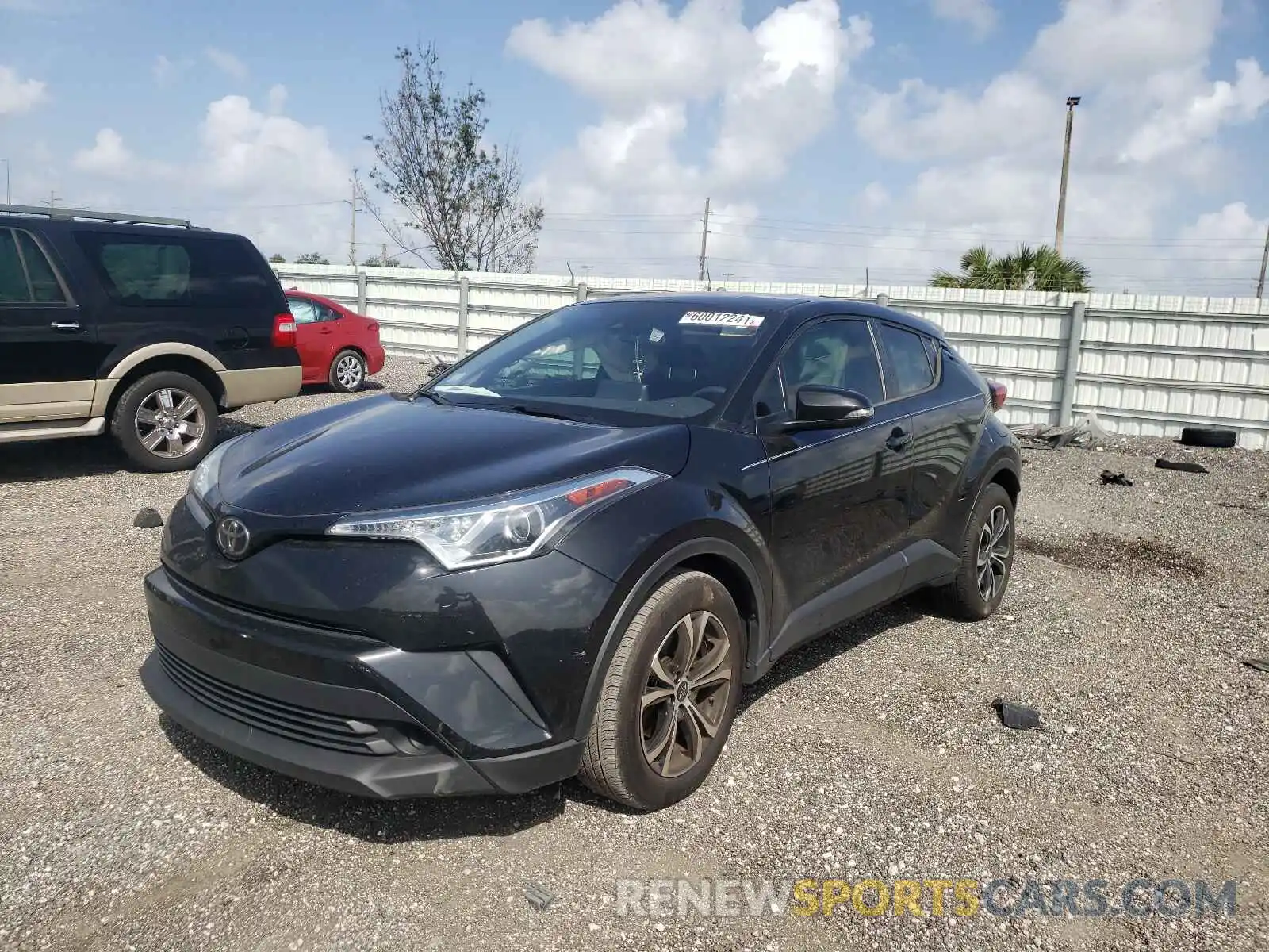 2 Photograph of a damaged car NMTKHMBX7KR101456 TOYOTA C-HR 2019