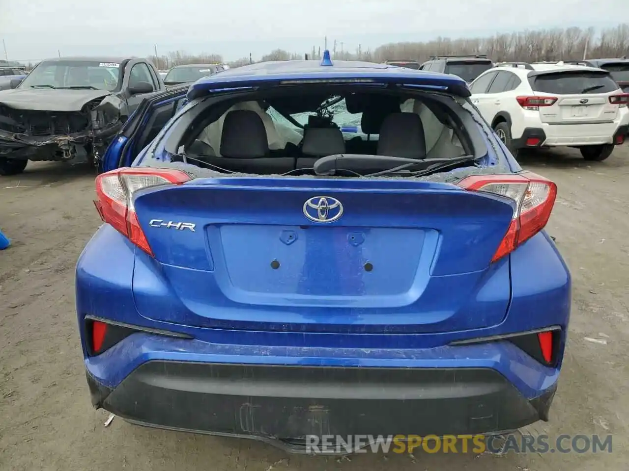 6 Photograph of a damaged car NMTKHMBX8KR070492 TOYOTA C-HR 2019