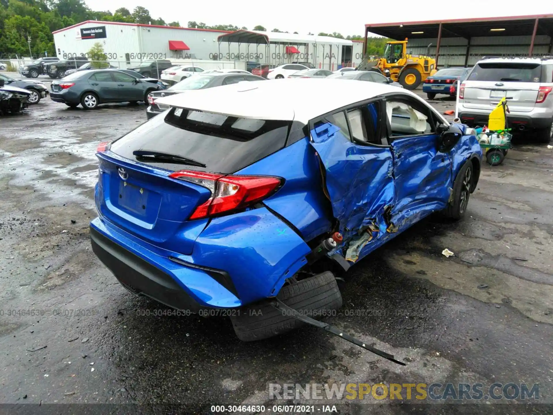 4 Photograph of a damaged car NMTKHMBX8KR073411 TOYOTA C-HR 2019