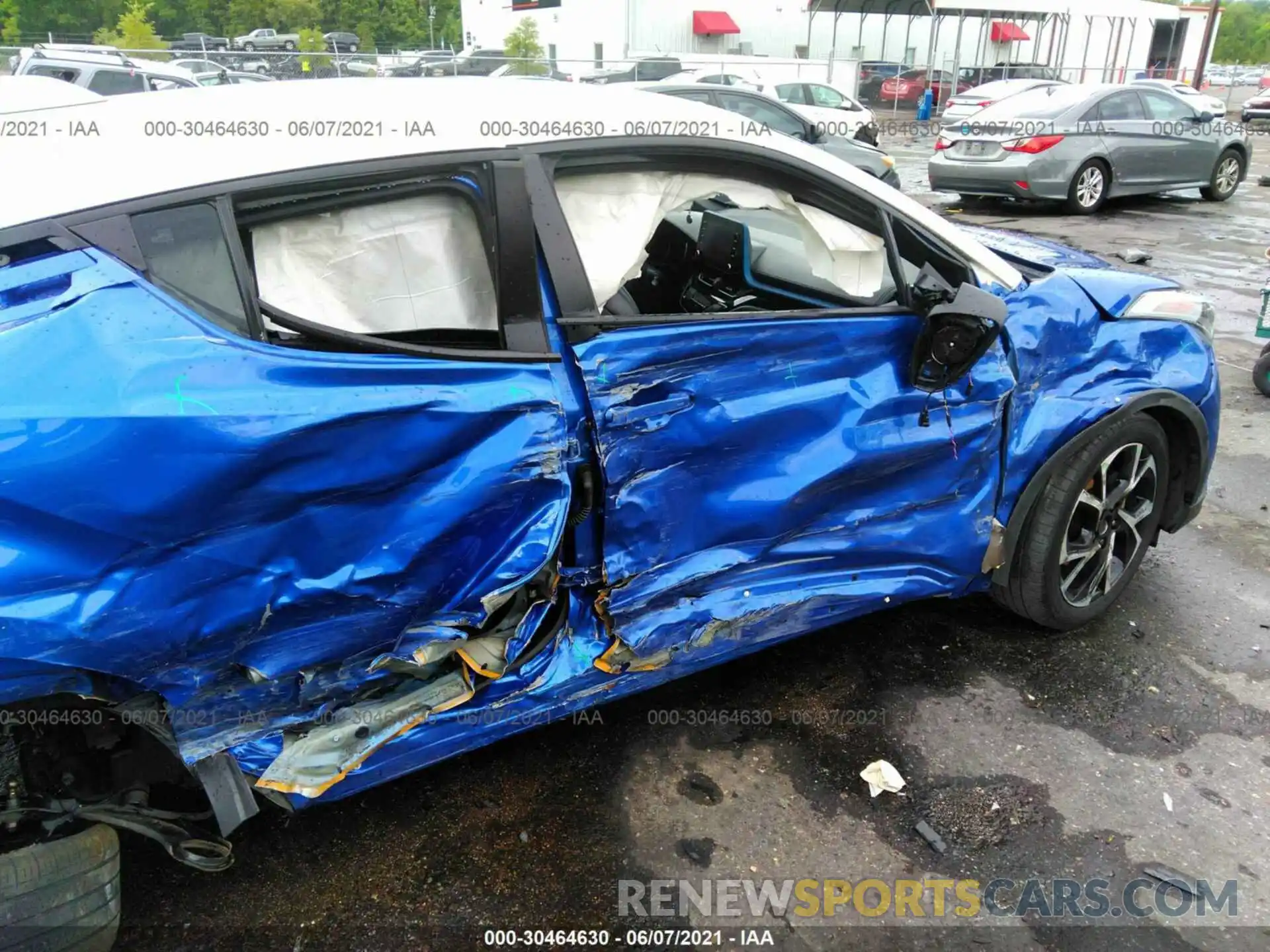 6 Photograph of a damaged car NMTKHMBX8KR073411 TOYOTA C-HR 2019