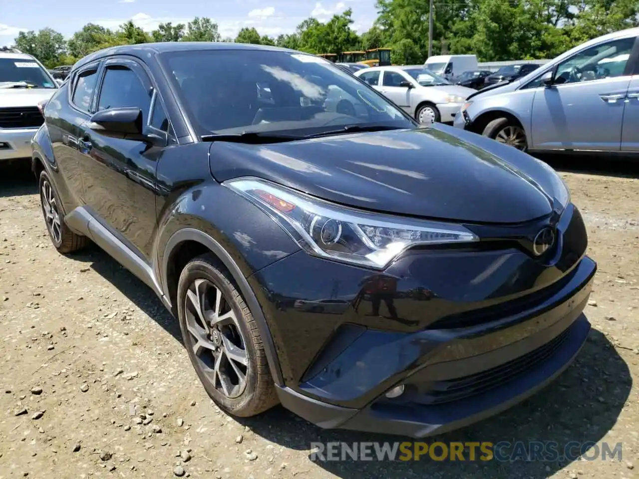 1 Photograph of a damaged car NMTKHMBX8KR074011 TOYOTA C-HR 2019