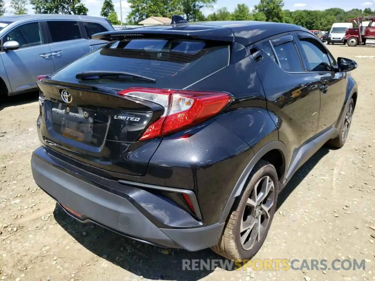 4 Photograph of a damaged car NMTKHMBX8KR074011 TOYOTA C-HR 2019