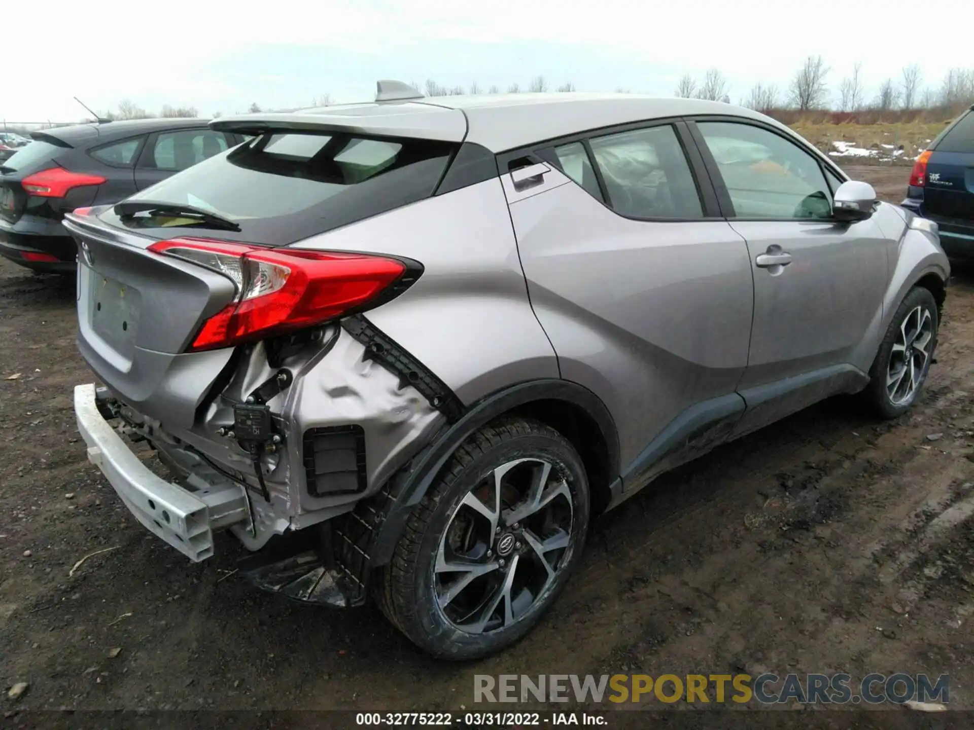 4 Photograph of a damaged car NMTKHMBX8KR074431 TOYOTA C-HR 2019