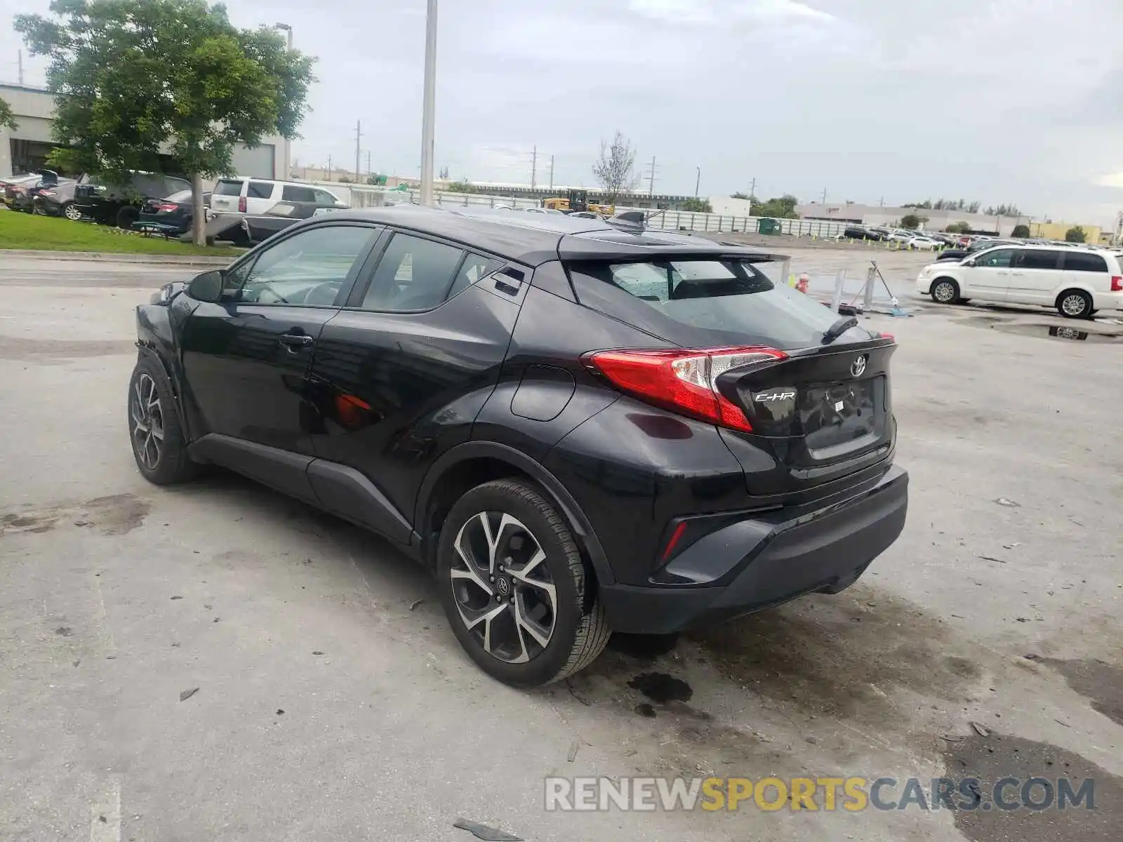 3 Photograph of a damaged car NMTKHMBX8KR074977 TOYOTA C-HR 2019