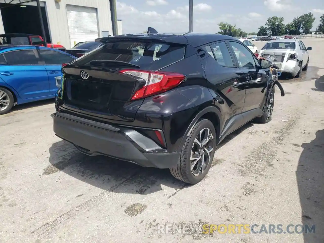 4 Photograph of a damaged car NMTKHMBX8KR077250 TOYOTA C-HR 2019