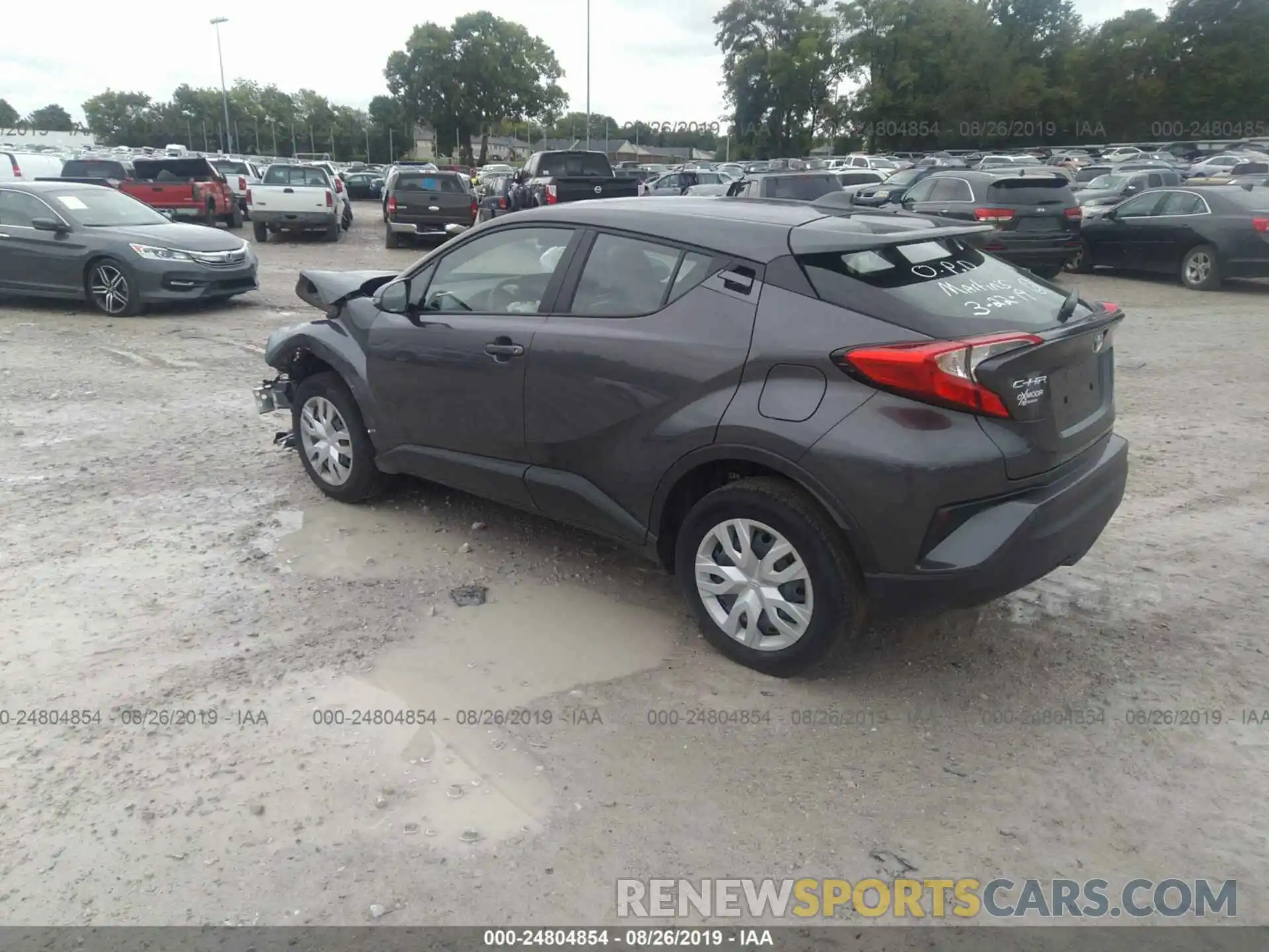 3 Photograph of a damaged car NMTKHMBX8KR077992 TOYOTA C-HR 2019