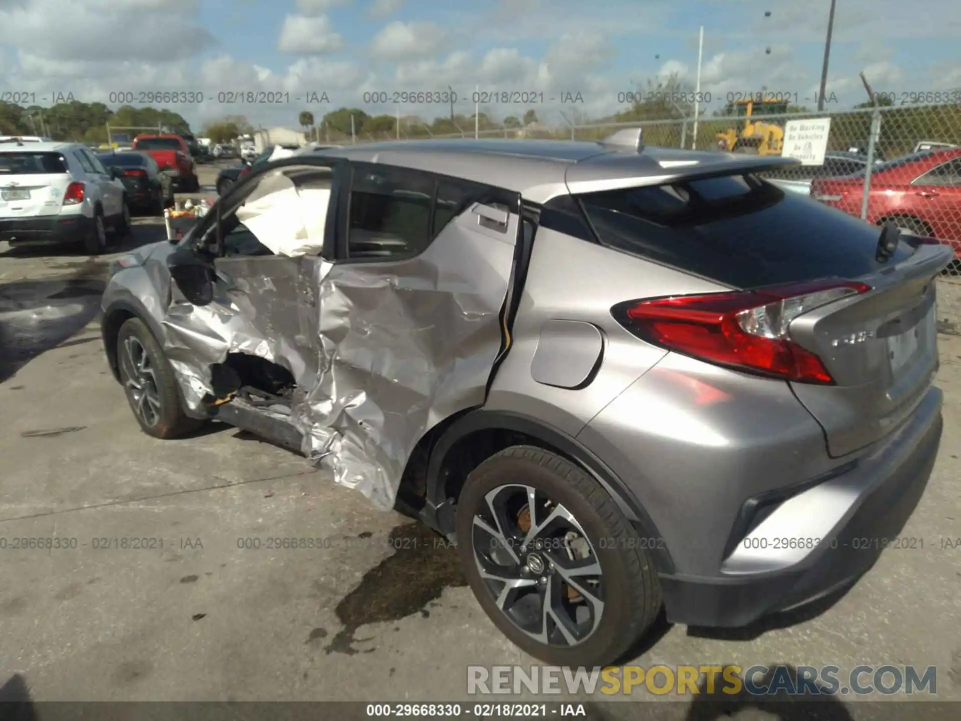 3 Photograph of a damaged car NMTKHMBX8KR078012 TOYOTA C-HR 2019