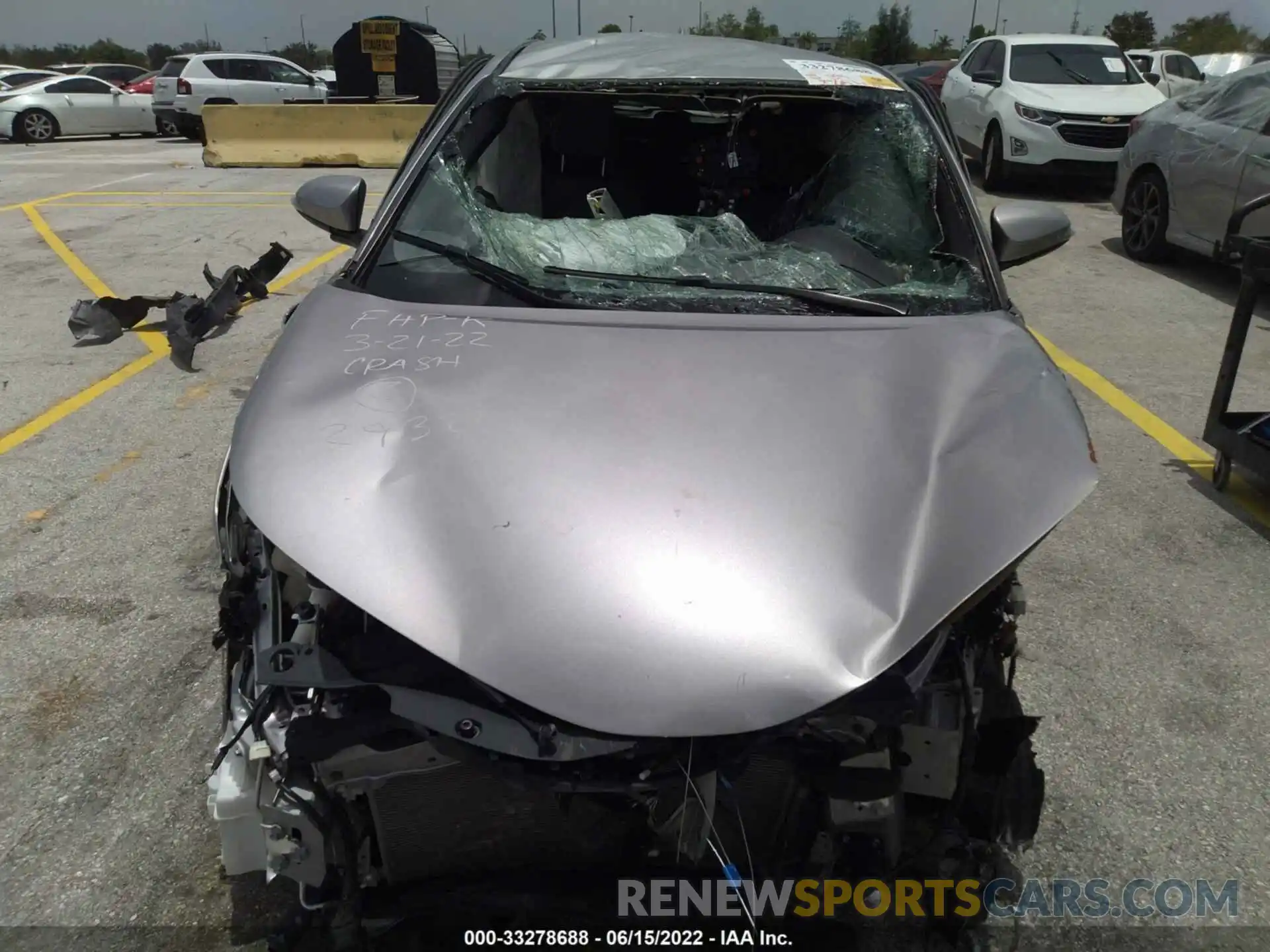 6 Photograph of a damaged car NMTKHMBX8KR078060 TOYOTA C-HR 2019