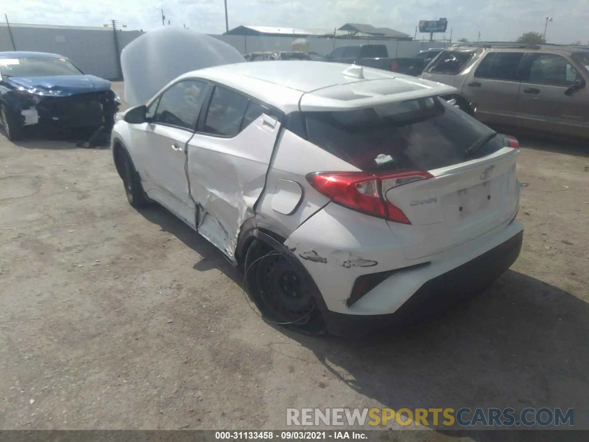 3 Photograph of a damaged car NMTKHMBX8KR078348 TOYOTA C-HR 2019