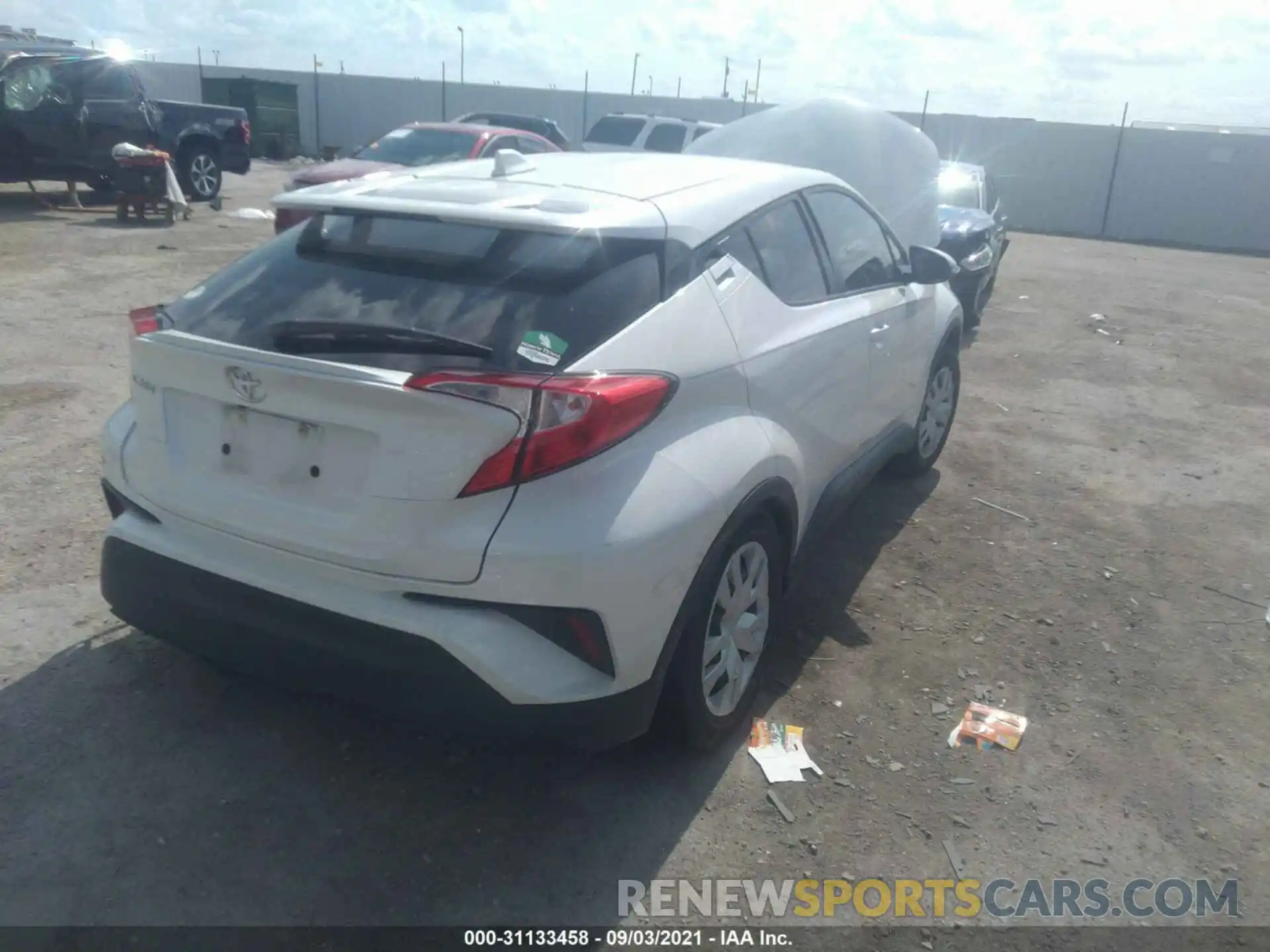 4 Photograph of a damaged car NMTKHMBX8KR078348 TOYOTA C-HR 2019