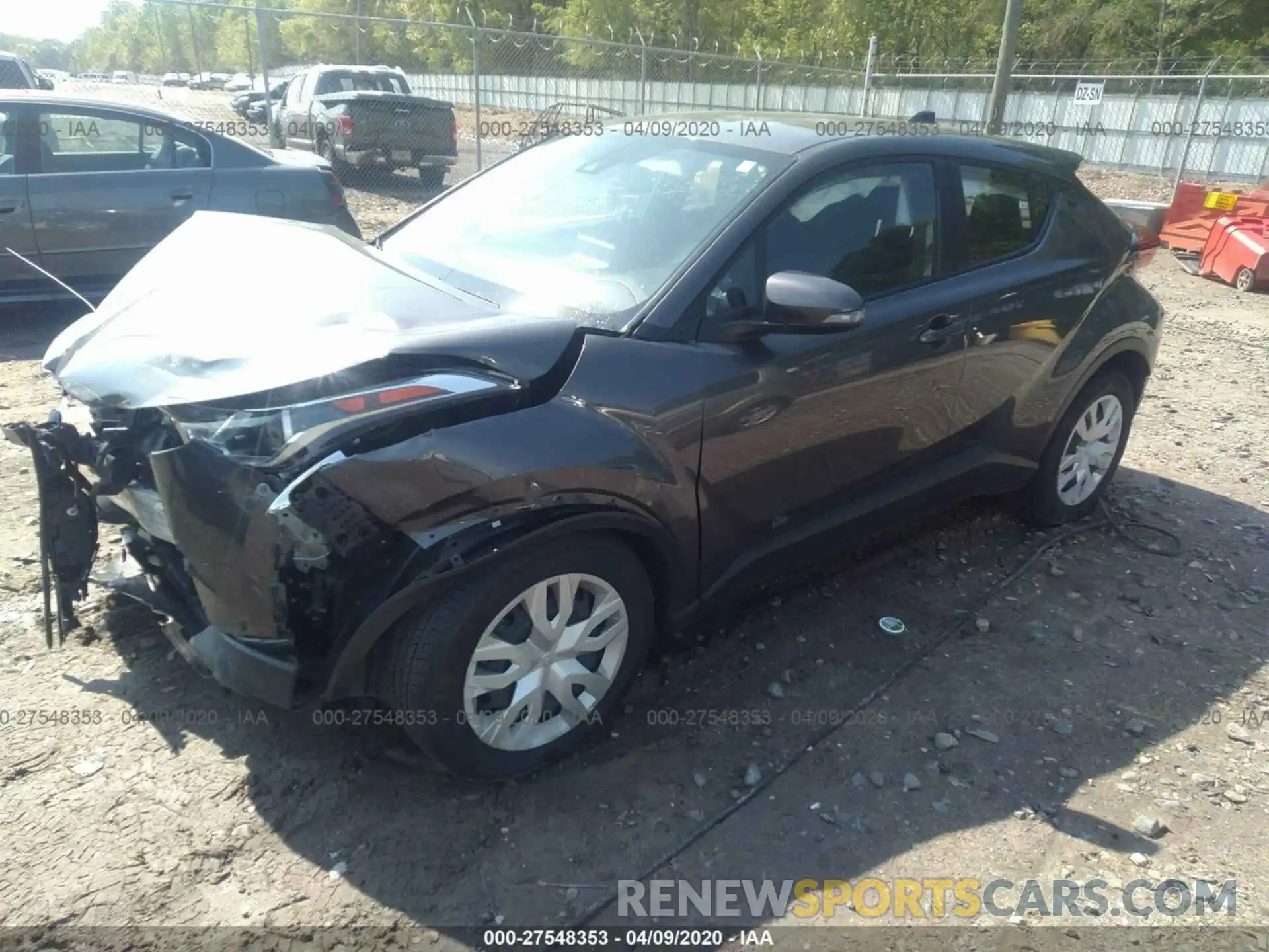 2 Фотография поврежденного автомобиля NMTKHMBX8KR078382 TOYOTA C-HR 2019