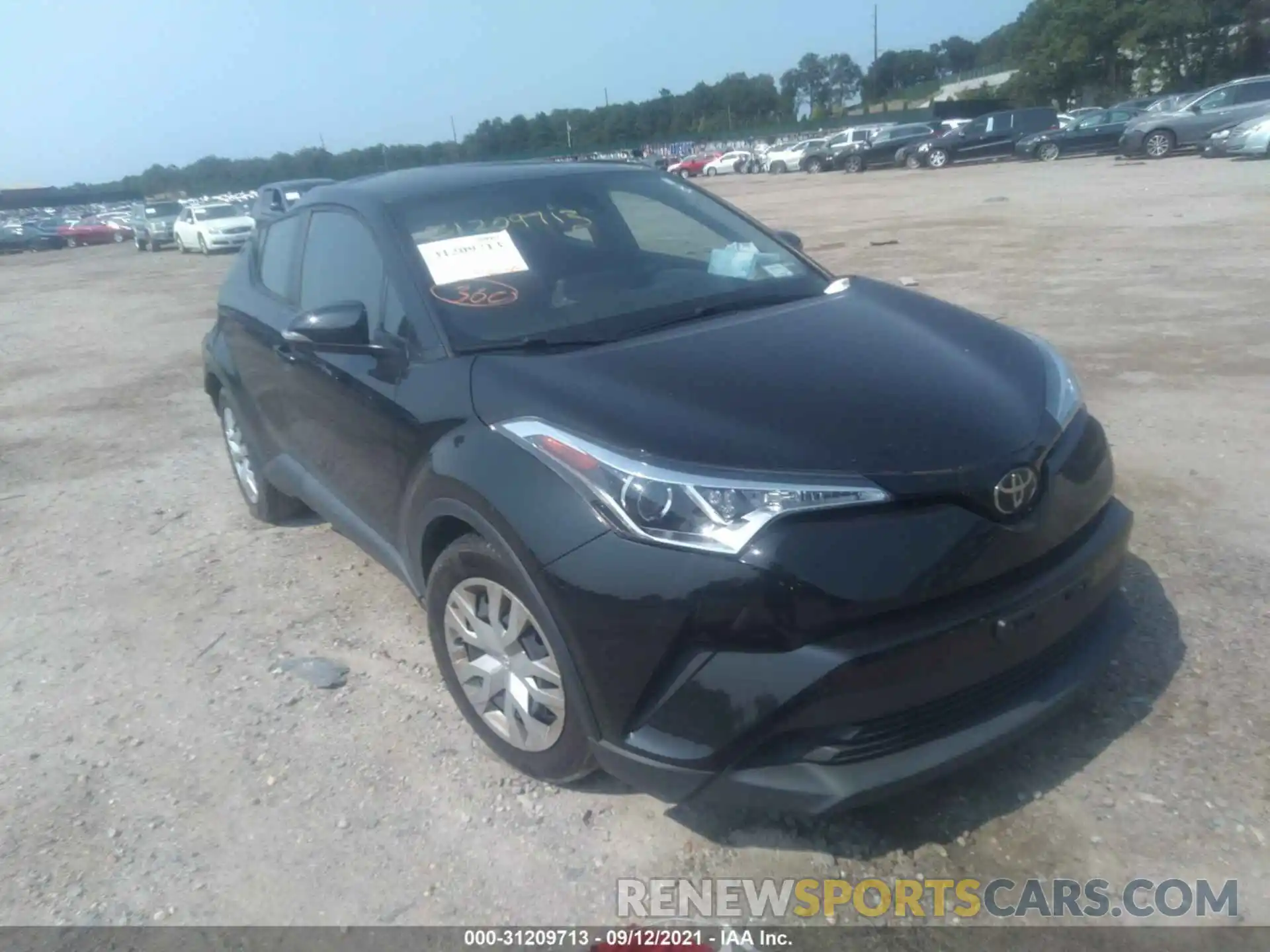 1 Photograph of a damaged car NMTKHMBX8KR079340 TOYOTA C-HR 2019