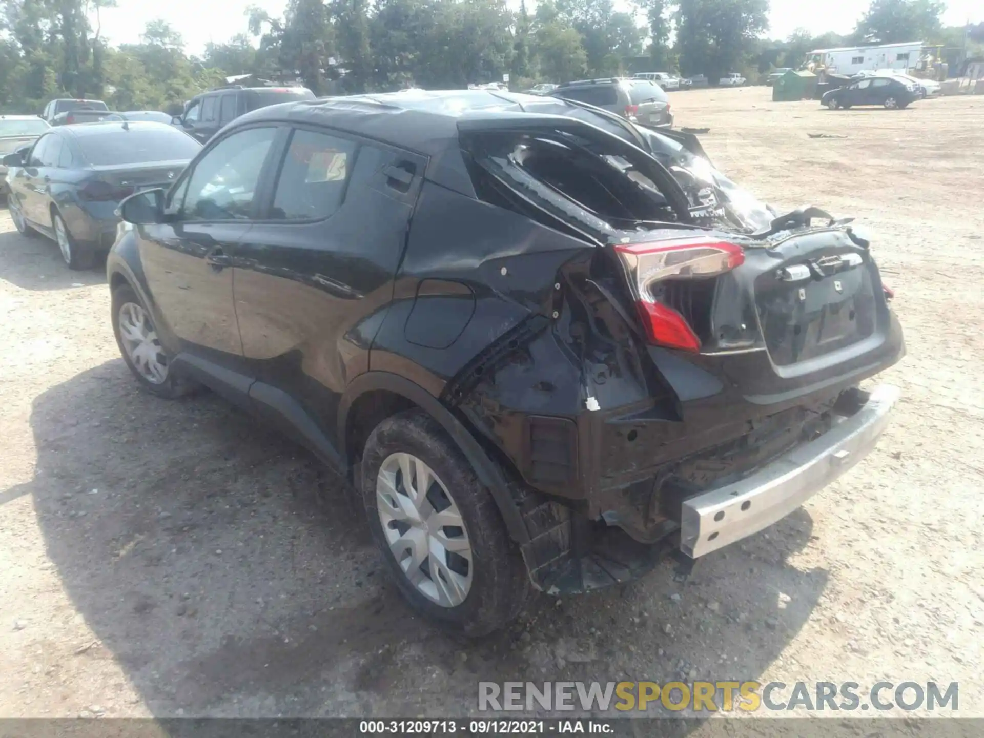 3 Photograph of a damaged car NMTKHMBX8KR079340 TOYOTA C-HR 2019