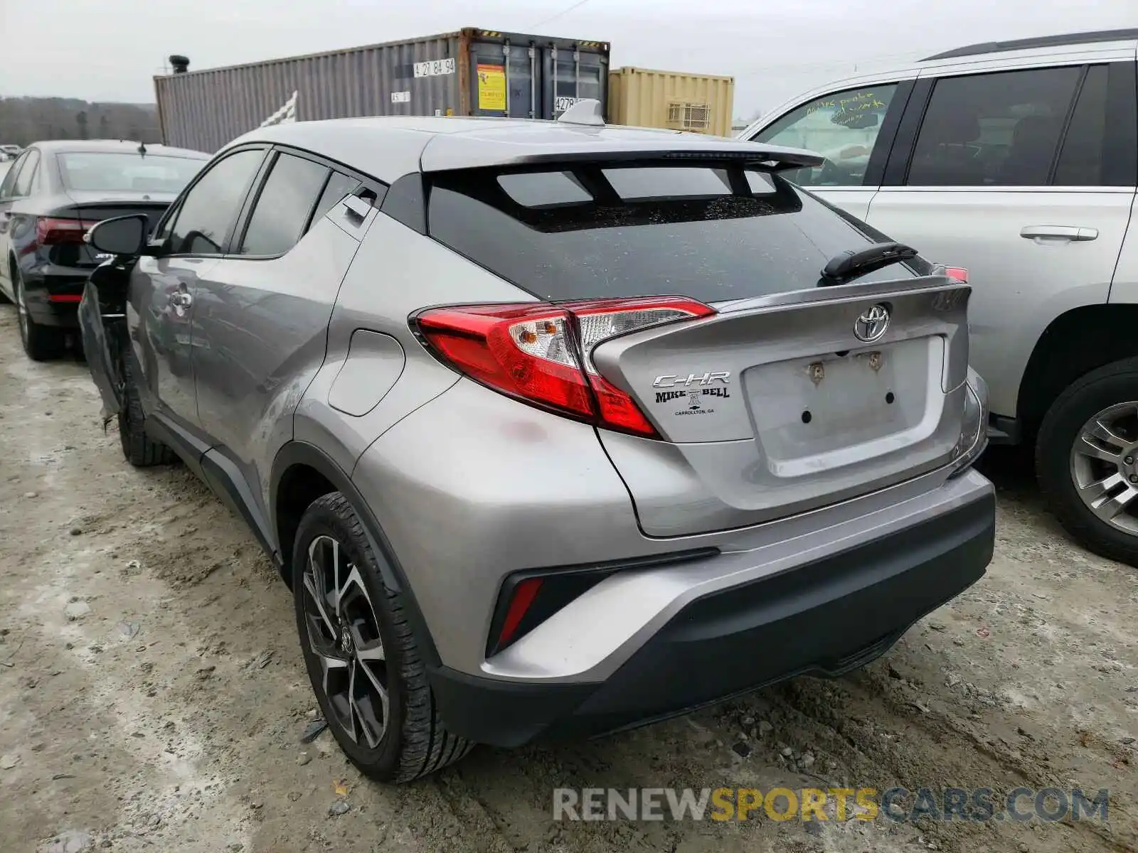 3 Photograph of a damaged car NMTKHMBX8KR079578 TOYOTA C-HR 2019