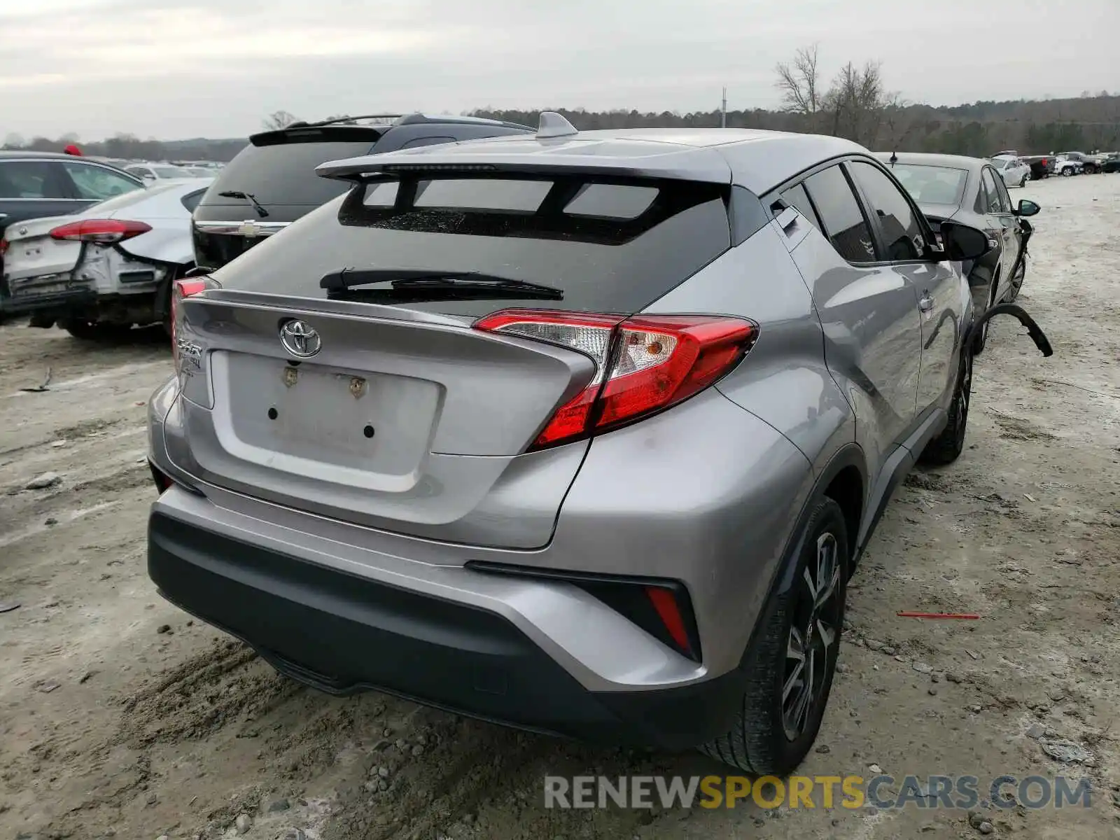 4 Photograph of a damaged car NMTKHMBX8KR079578 TOYOTA C-HR 2019