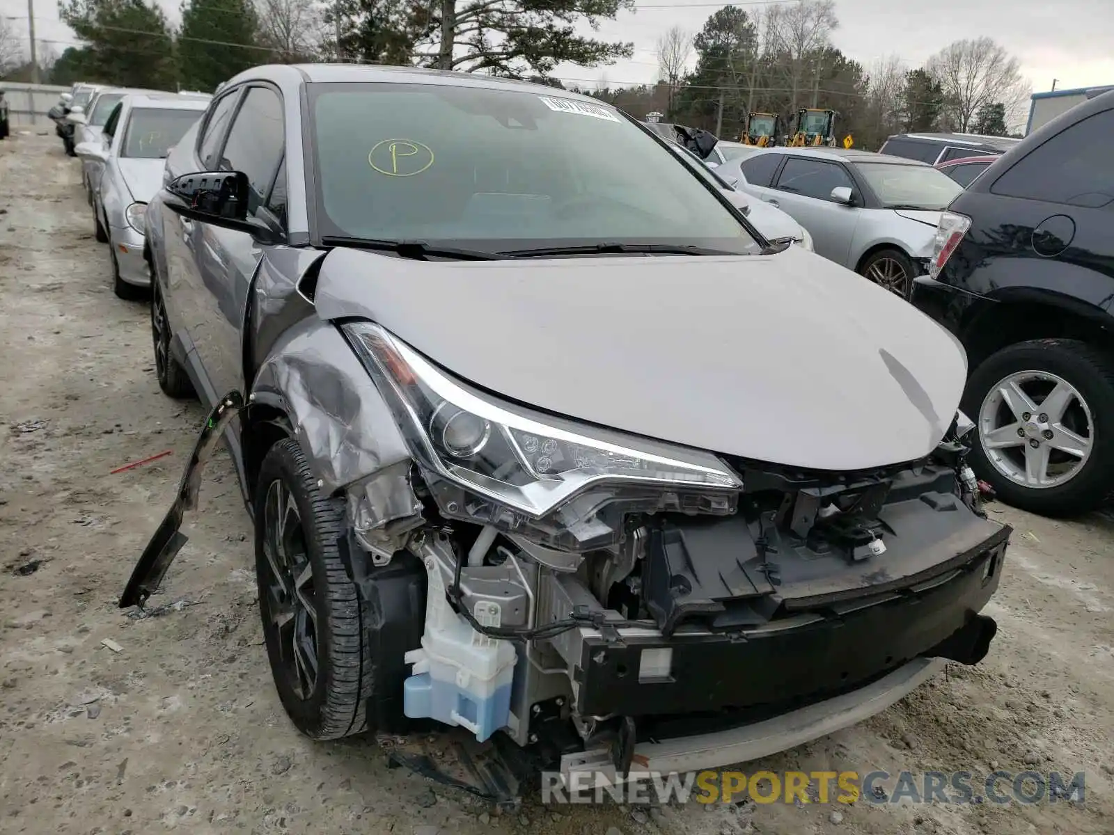 9 Photograph of a damaged car NMTKHMBX8KR079578 TOYOTA C-HR 2019