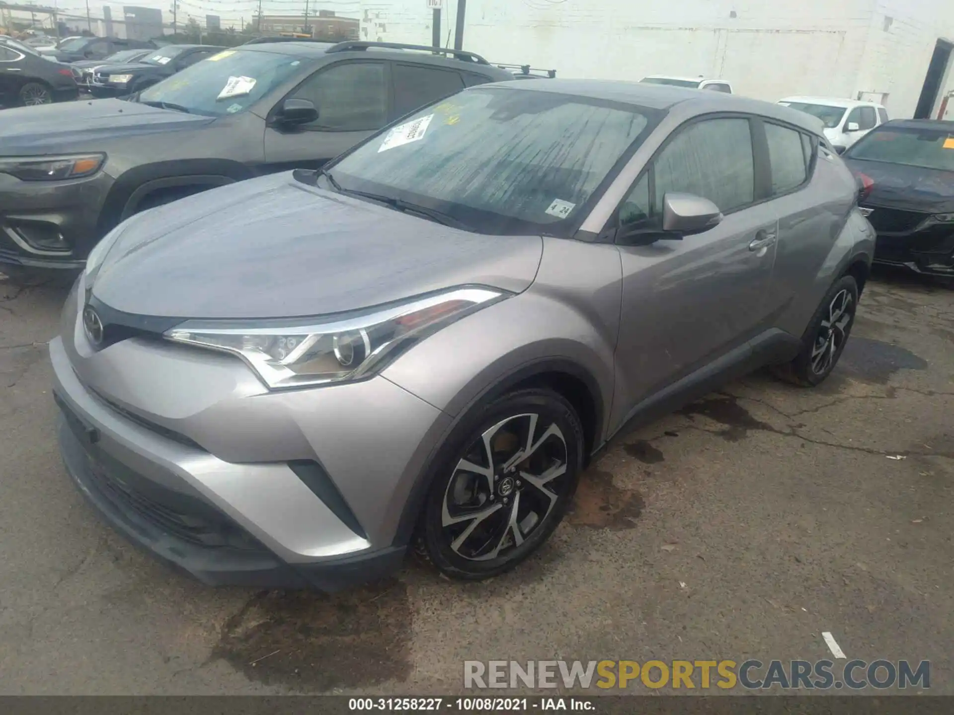 2 Фотография поврежденного автомобиля NMTKHMBX8KR079838 TOYOTA C-HR 2019