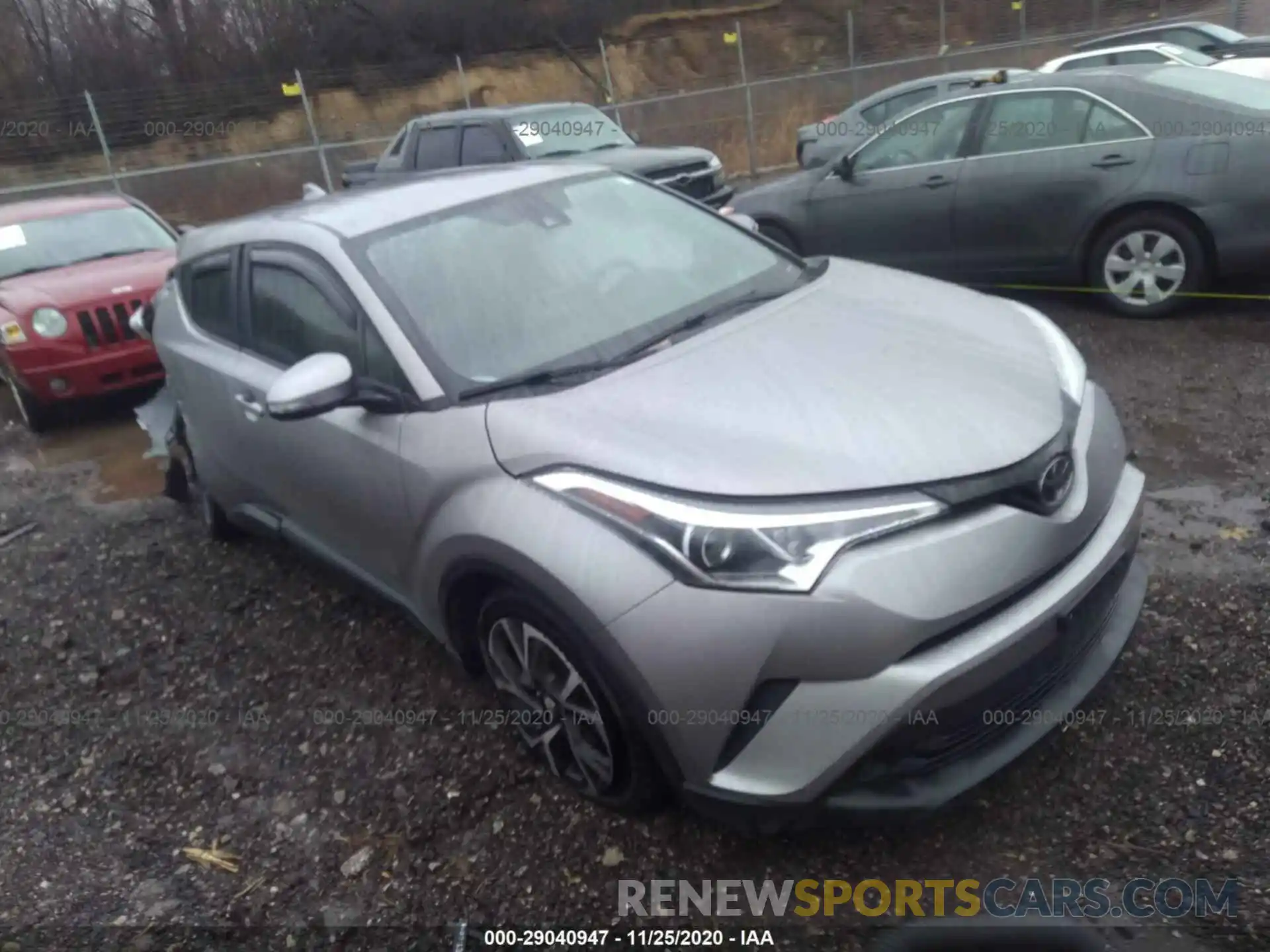 1 Photograph of a damaged car NMTKHMBX8KR079967 TOYOTA C-HR 2019