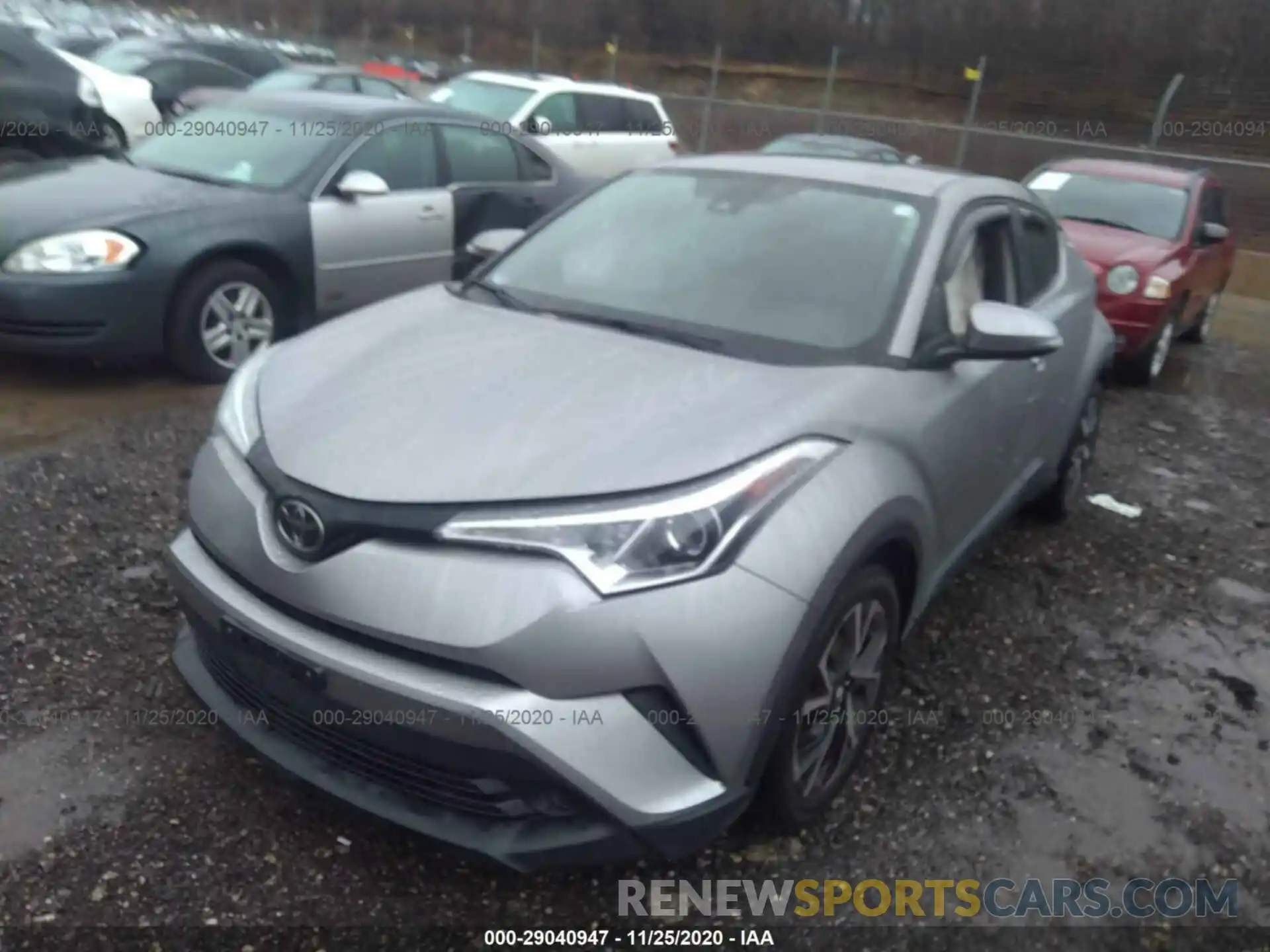 2 Photograph of a damaged car NMTKHMBX8KR079967 TOYOTA C-HR 2019