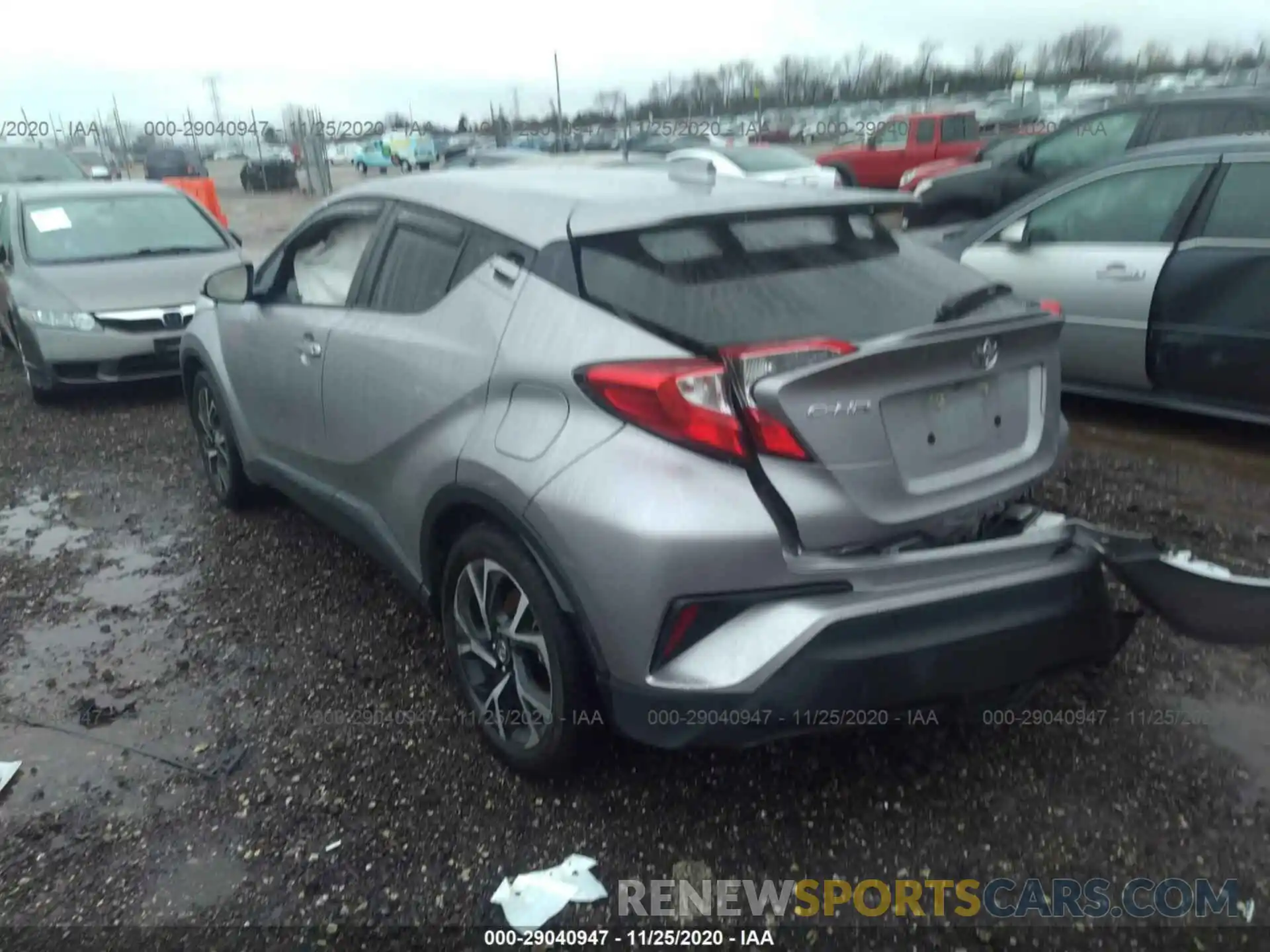 3 Photograph of a damaged car NMTKHMBX8KR079967 TOYOTA C-HR 2019