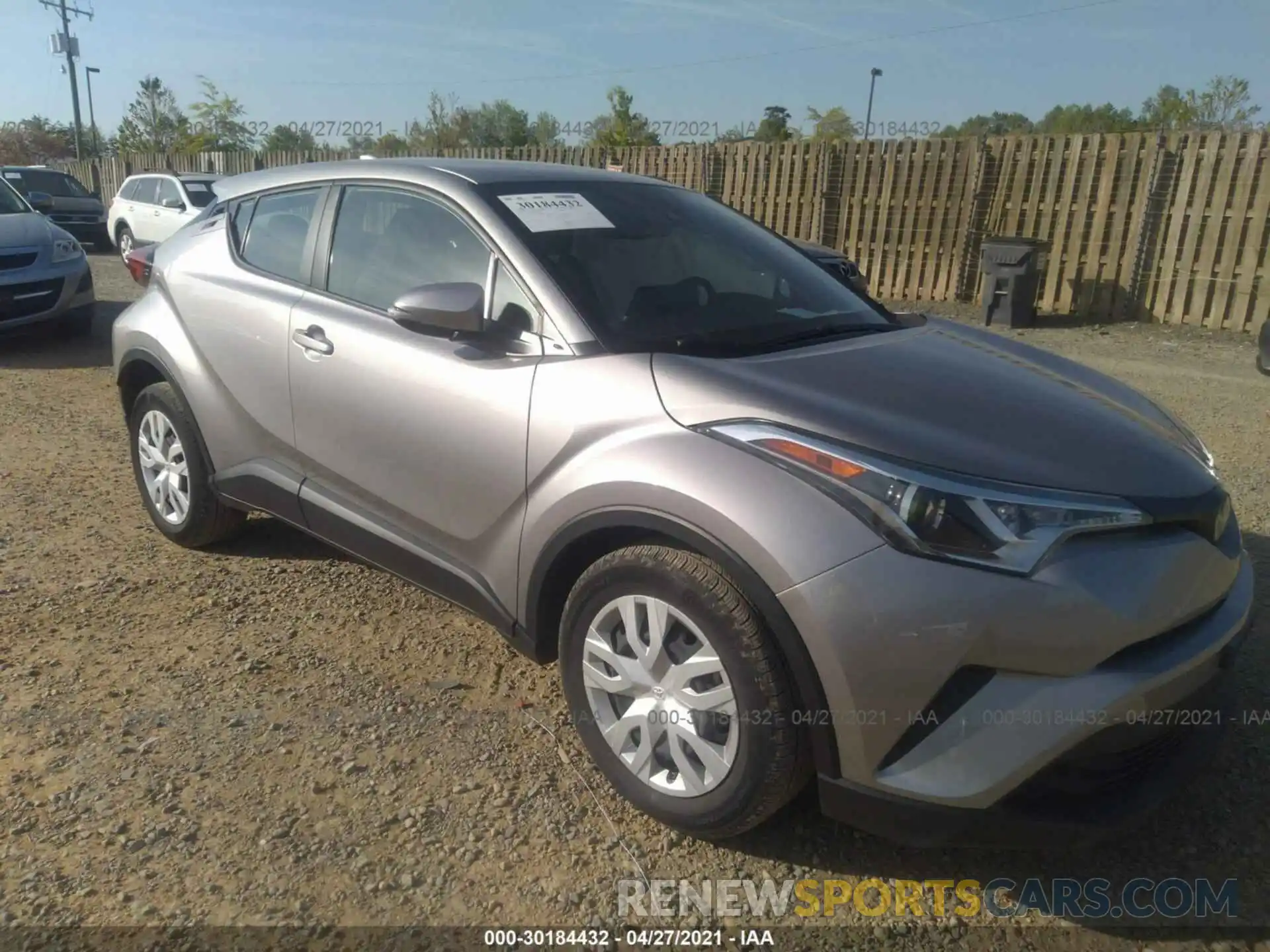 1 Photograph of a damaged car NMTKHMBX8KR080102 TOYOTA C-HR 2019