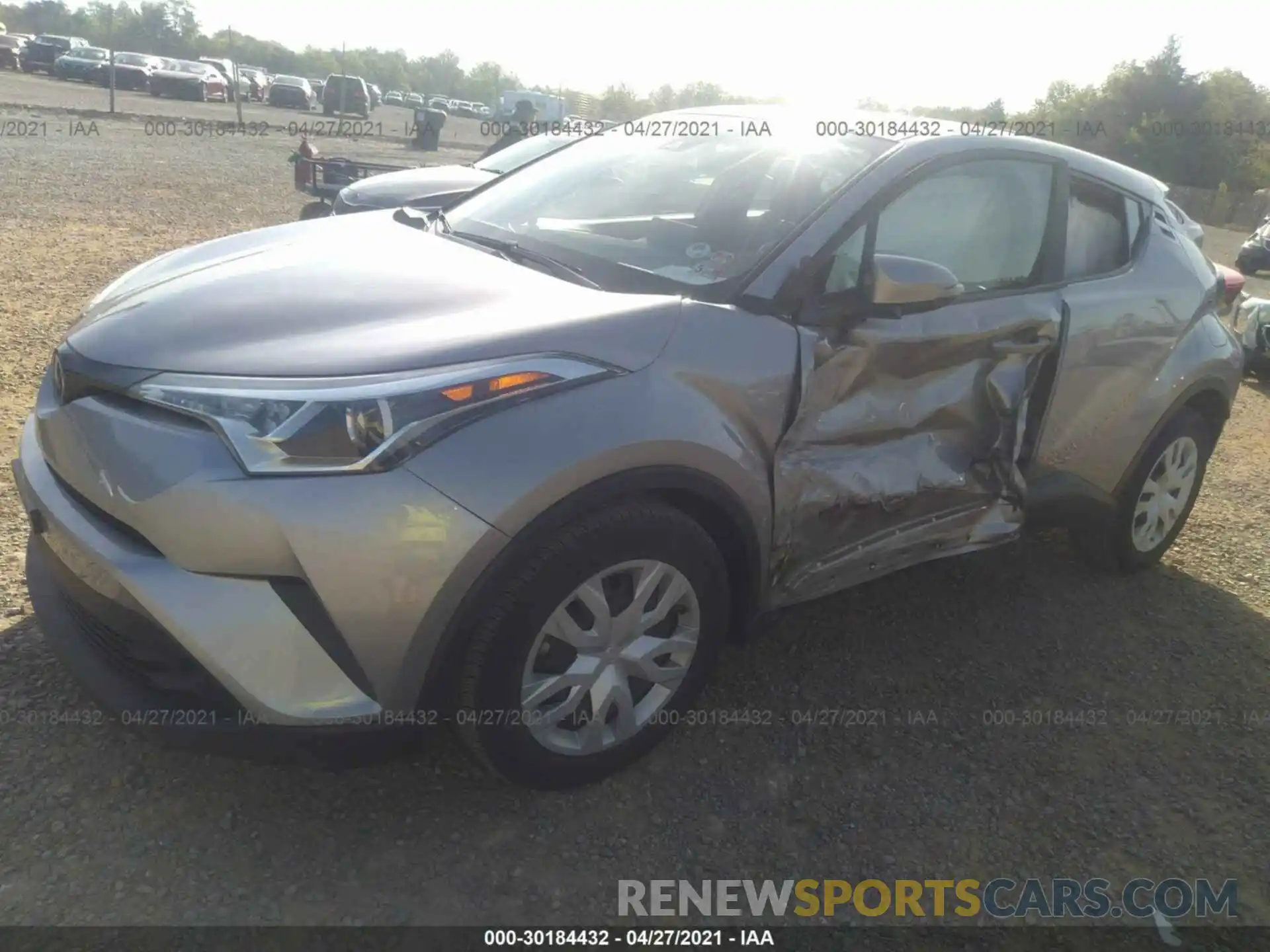 2 Photograph of a damaged car NMTKHMBX8KR080102 TOYOTA C-HR 2019