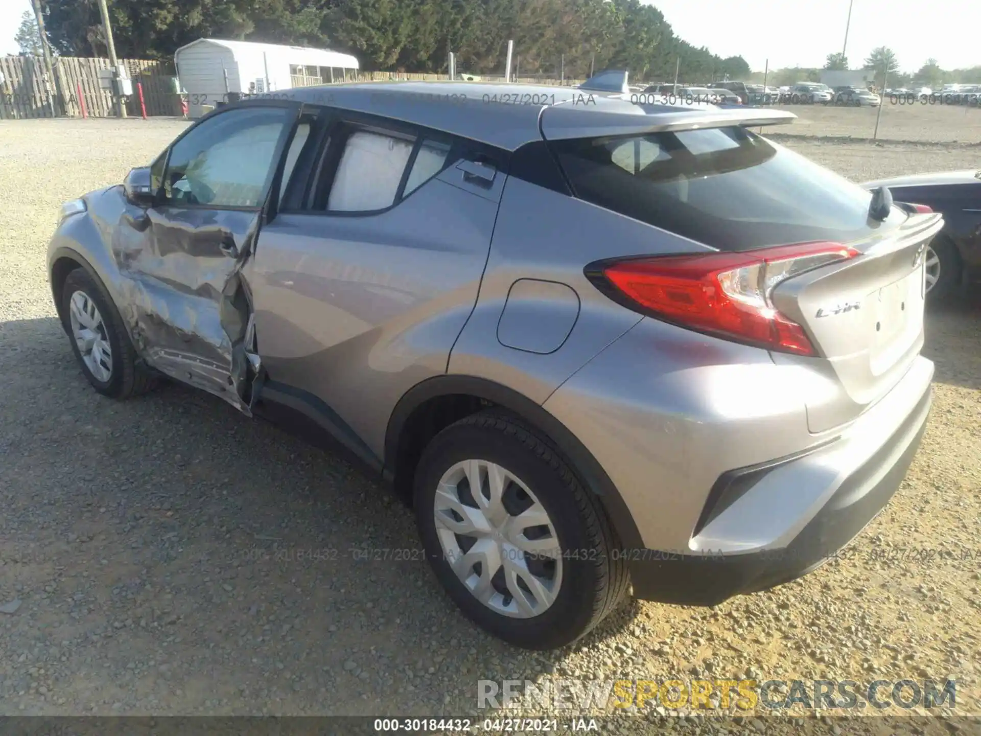 3 Photograph of a damaged car NMTKHMBX8KR080102 TOYOTA C-HR 2019