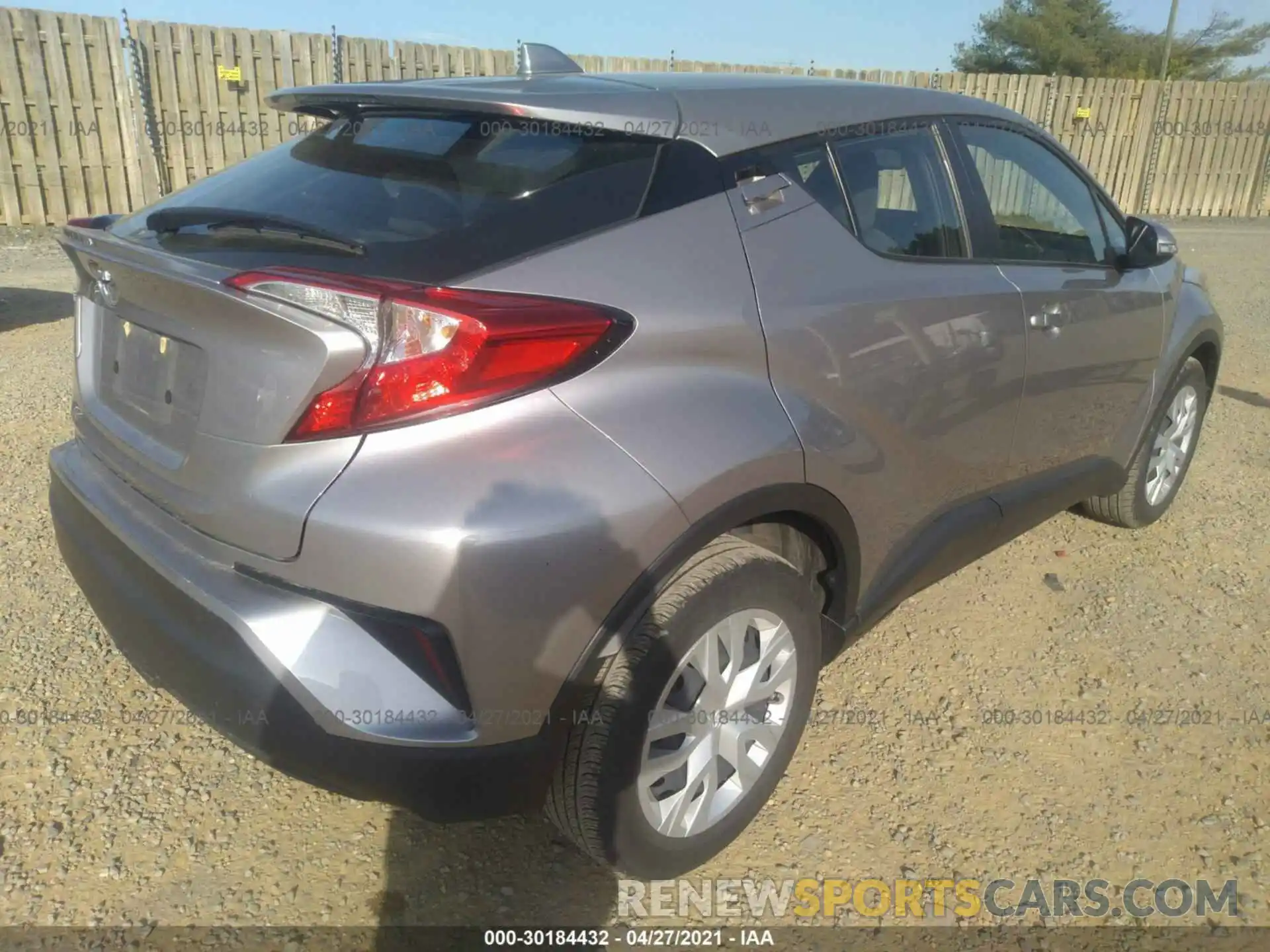 4 Photograph of a damaged car NMTKHMBX8KR080102 TOYOTA C-HR 2019