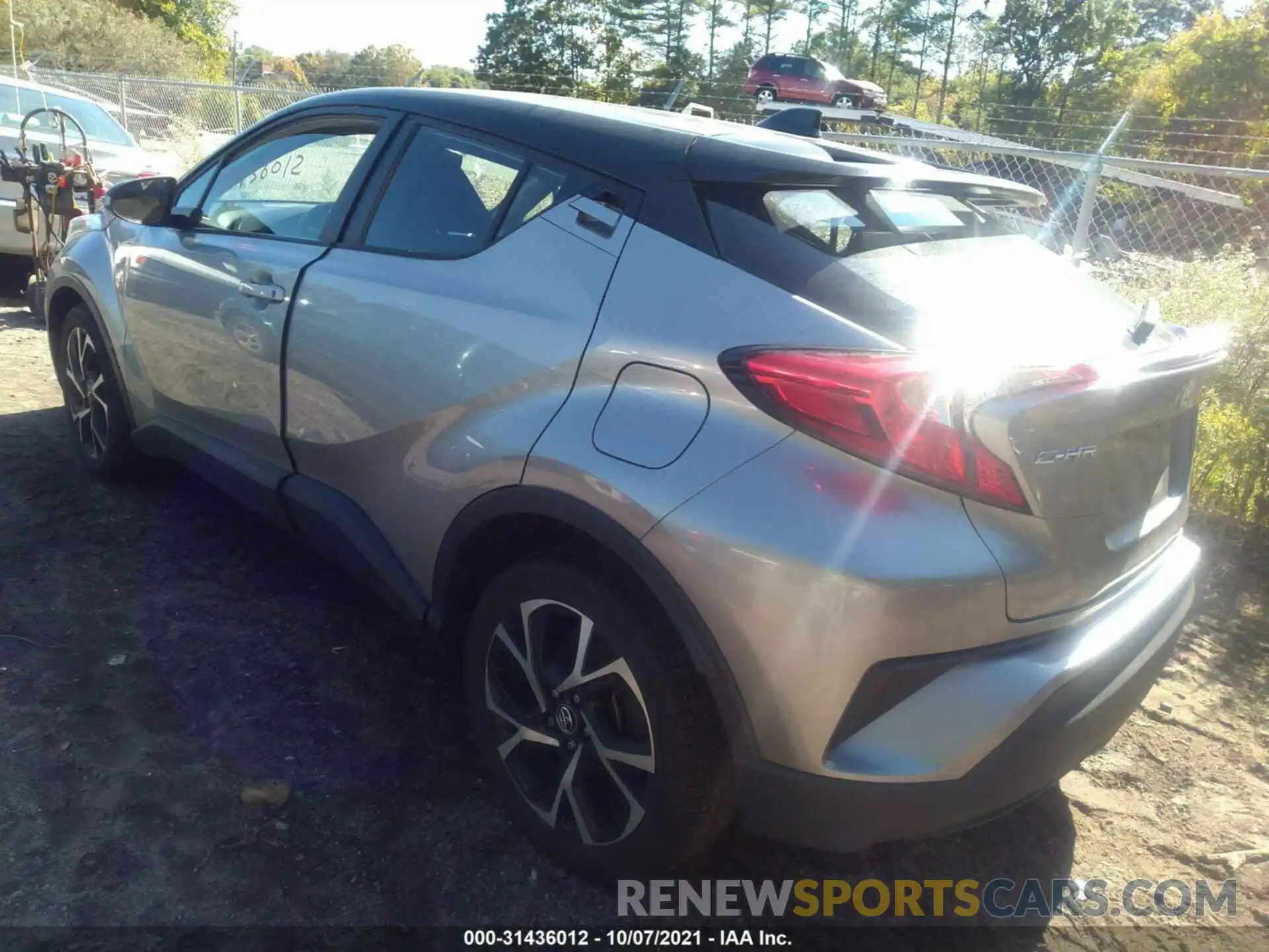 3 Photograph of a damaged car NMTKHMBX8KR081234 TOYOTA C-HR 2019