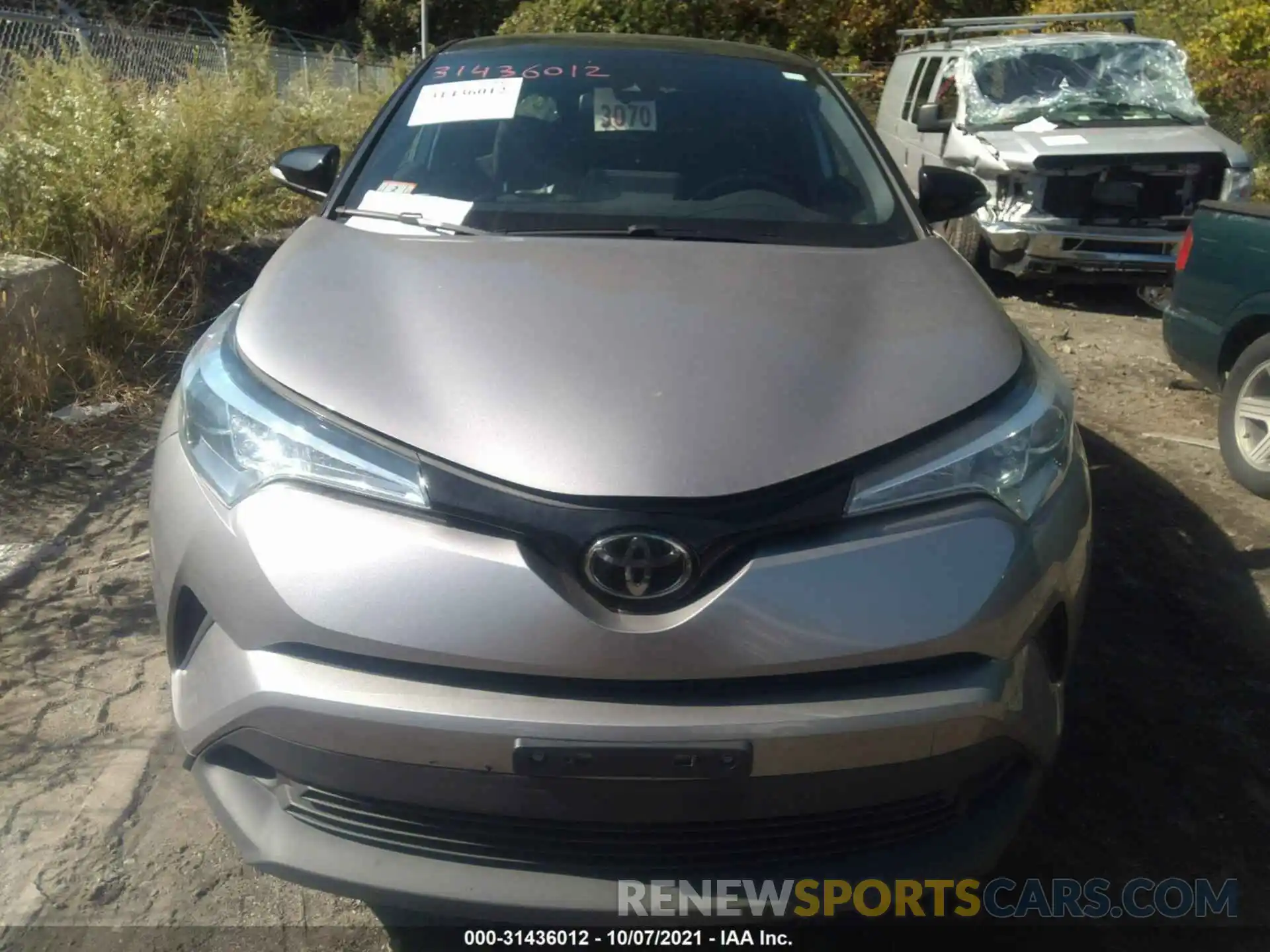 6 Photograph of a damaged car NMTKHMBX8KR081234 TOYOTA C-HR 2019