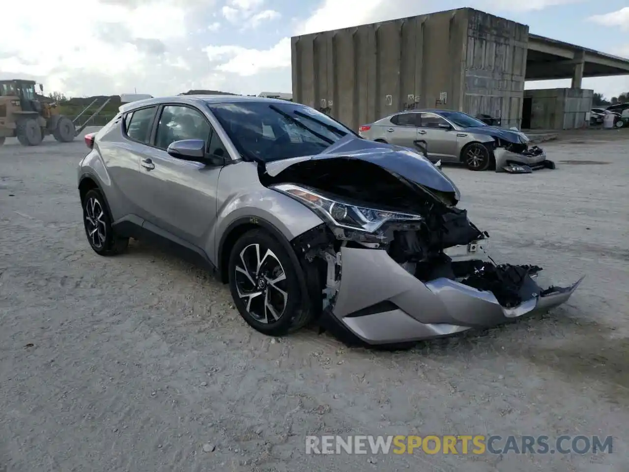 1 Photograph of a damaged car NMTKHMBX8KR081296 TOYOTA C-HR 2019