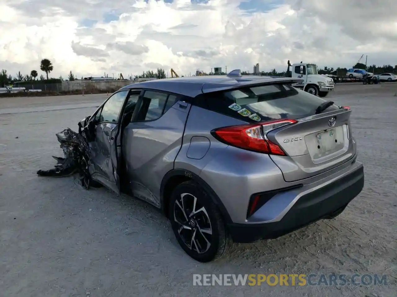 3 Photograph of a damaged car NMTKHMBX8KR081296 TOYOTA C-HR 2019