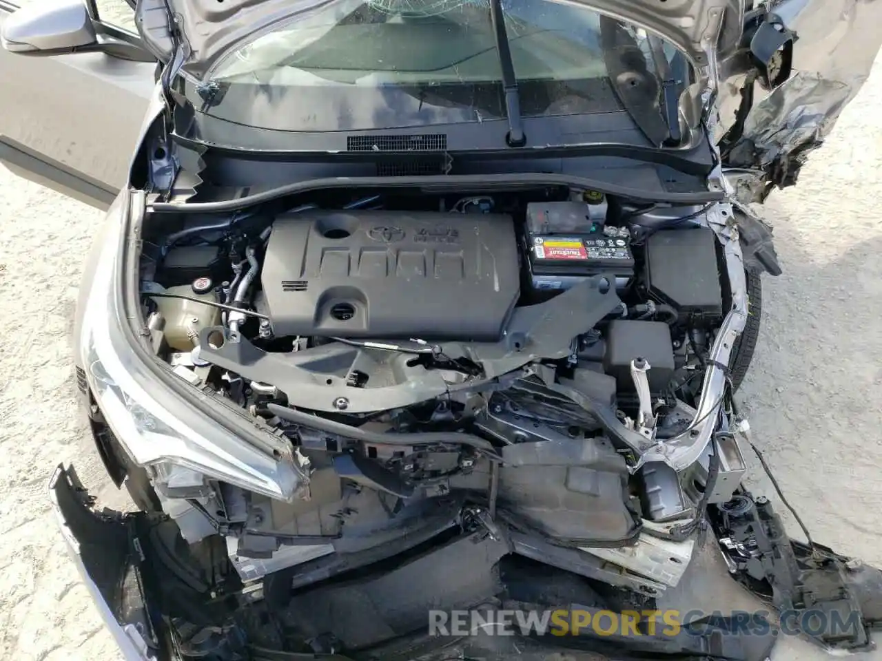 7 Photograph of a damaged car NMTKHMBX8KR081296 TOYOTA C-HR 2019