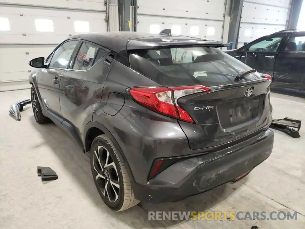 3 Photograph of a damaged car NMTKHMBX8KR081802 TOYOTA C-HR 2019