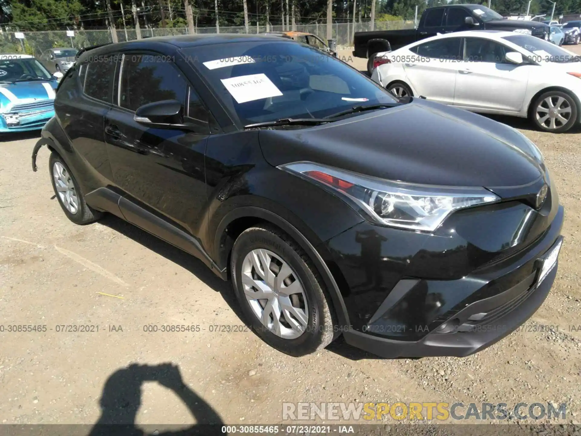 1 Photograph of a damaged car NMTKHMBX8KR081959 TOYOTA C-HR 2019