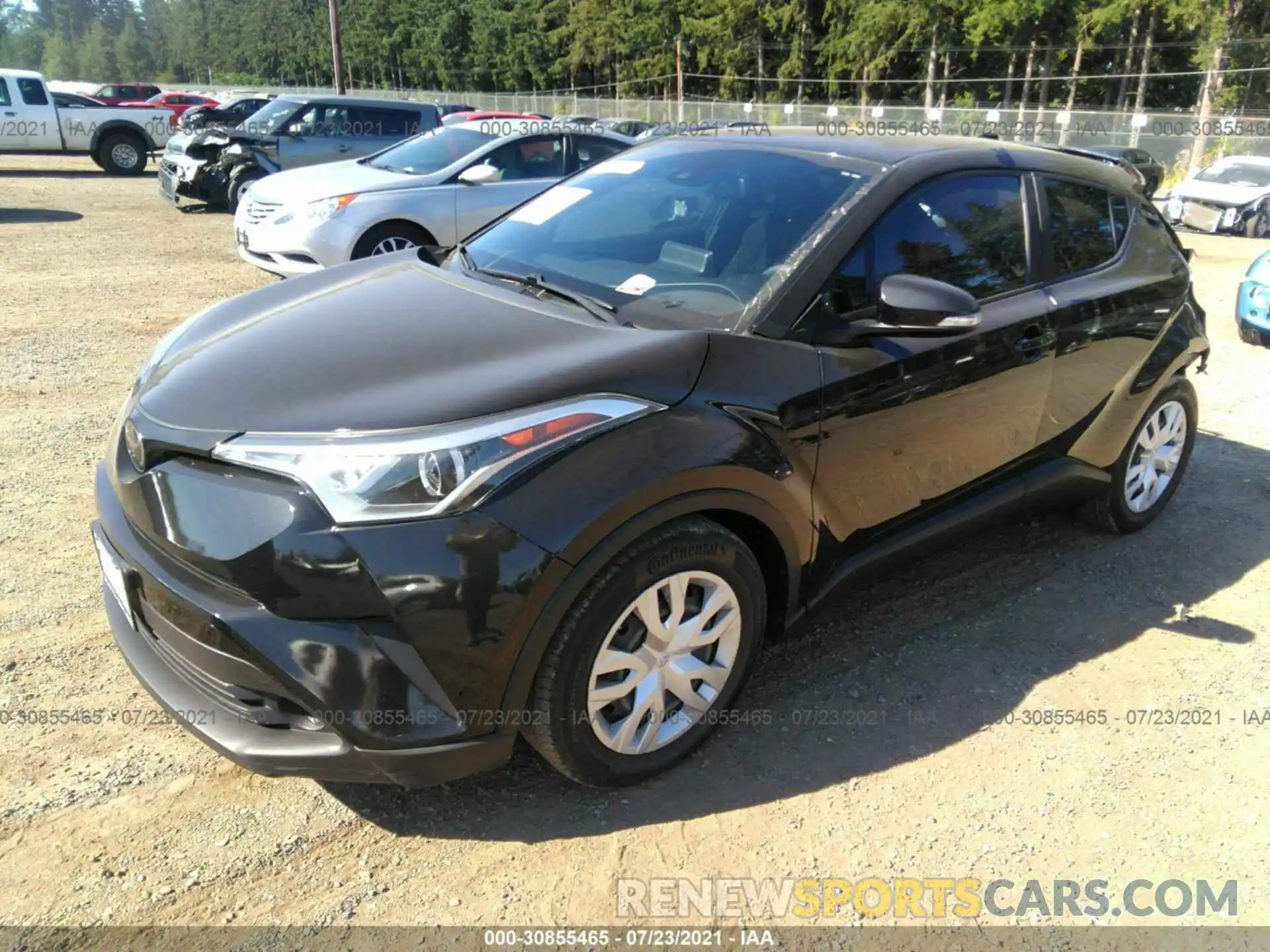 2 Photograph of a damaged car NMTKHMBX8KR081959 TOYOTA C-HR 2019