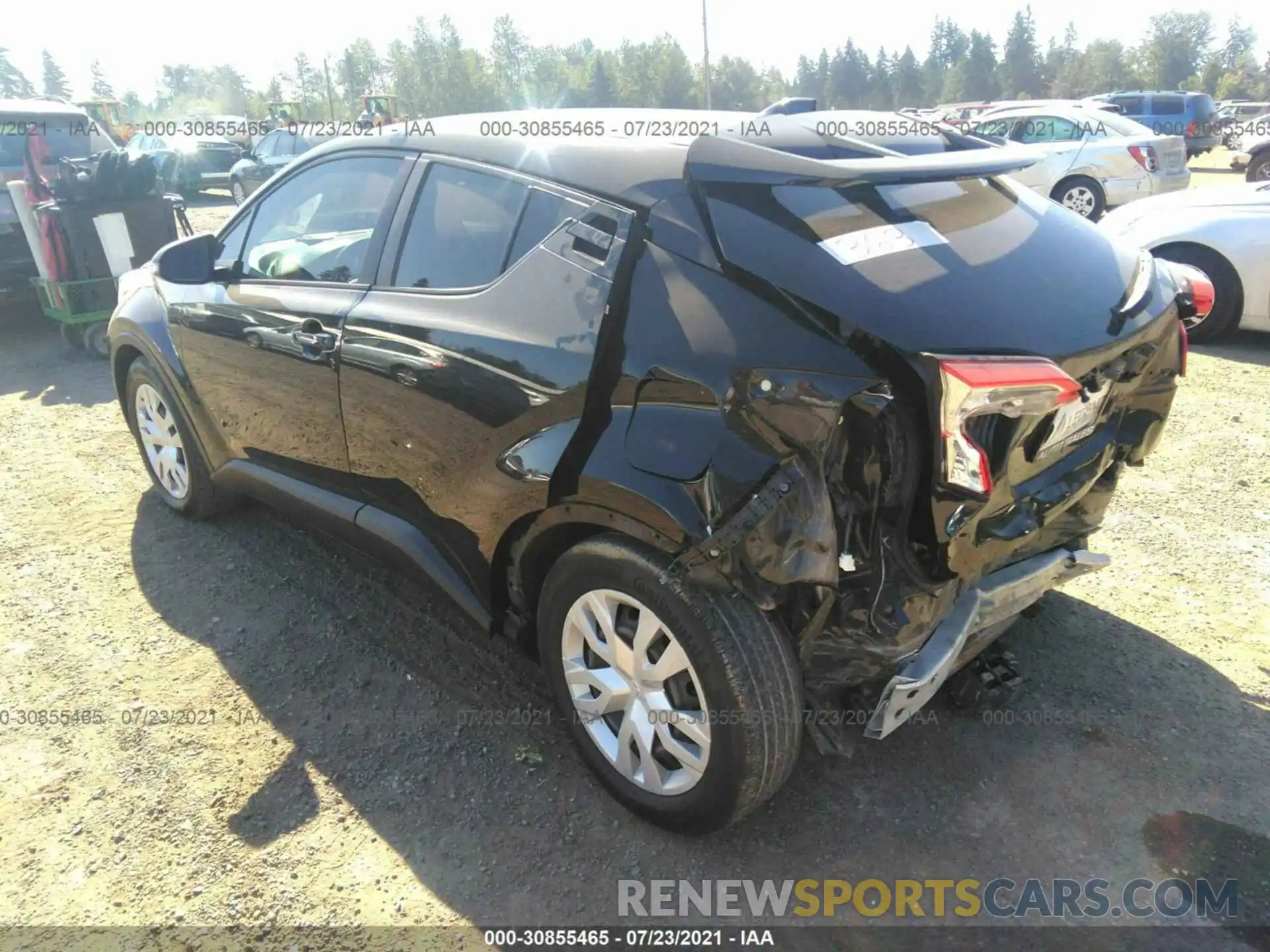 3 Photograph of a damaged car NMTKHMBX8KR081959 TOYOTA C-HR 2019