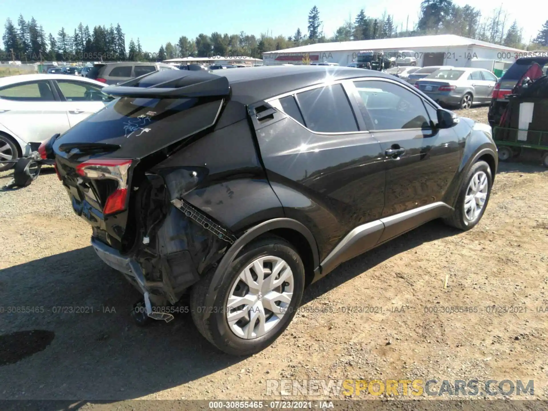 4 Photograph of a damaged car NMTKHMBX8KR081959 TOYOTA C-HR 2019