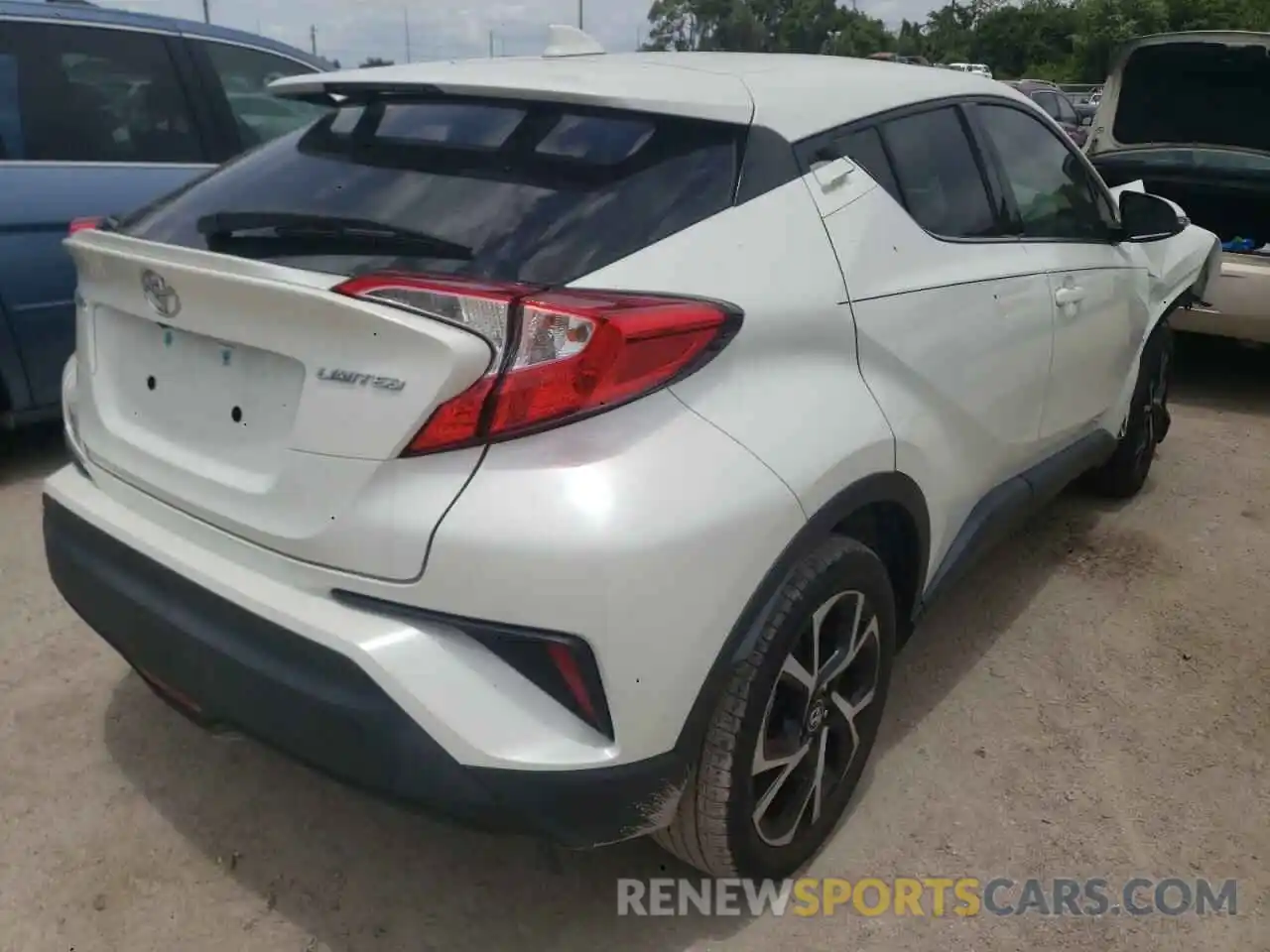 4 Photograph of a damaged car NMTKHMBX8KR082089 TOYOTA C-HR 2019