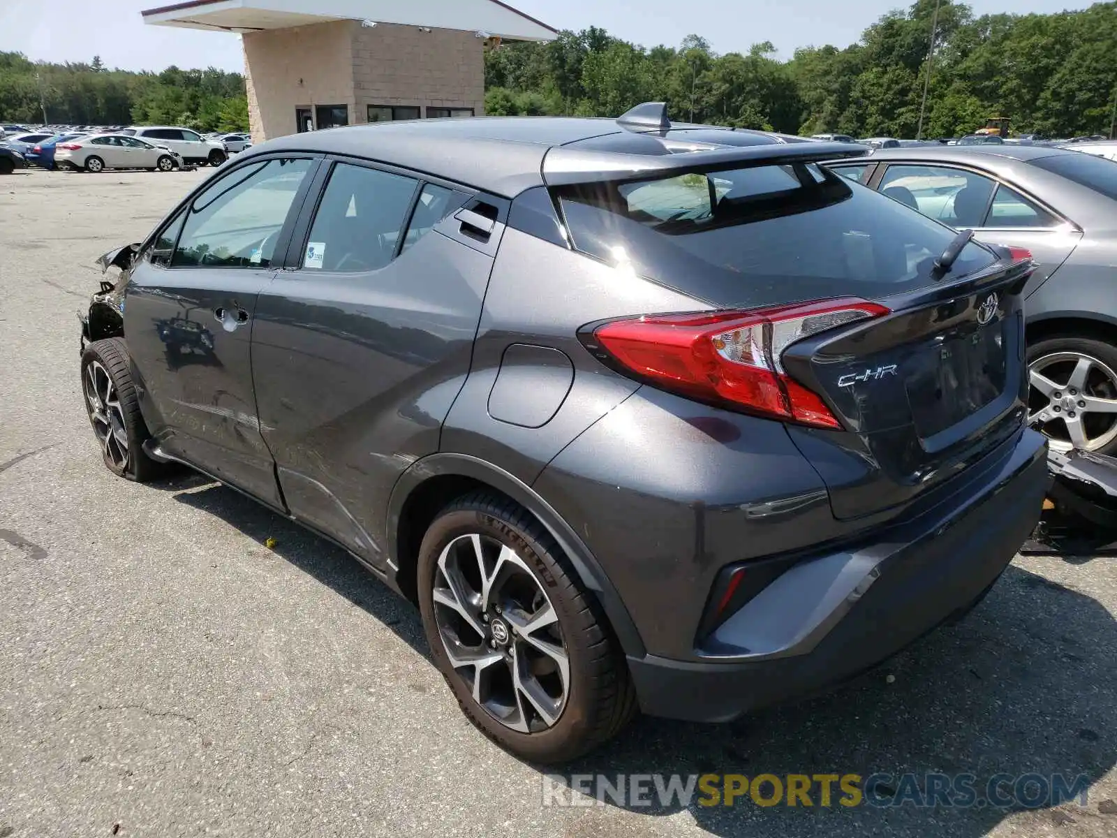 3 Photograph of a damaged car NMTKHMBX8KR082111 TOYOTA C-HR 2019