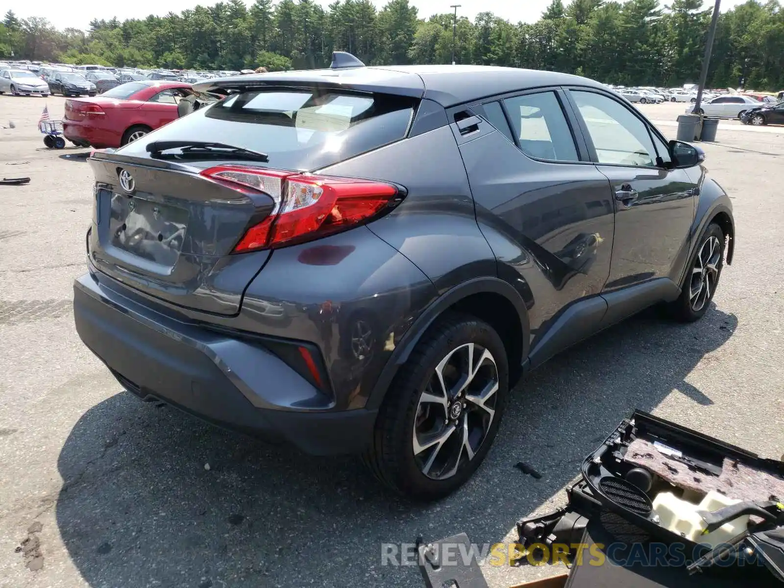 4 Photograph of a damaged car NMTKHMBX8KR082111 TOYOTA C-HR 2019