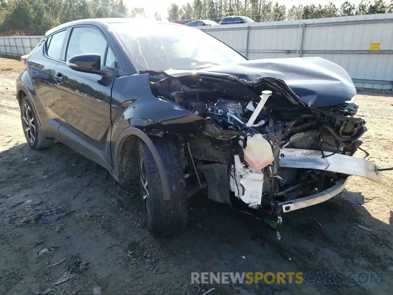 1 Photograph of a damaged car NMTKHMBX8KR084490 TOYOTA C-HR 2019