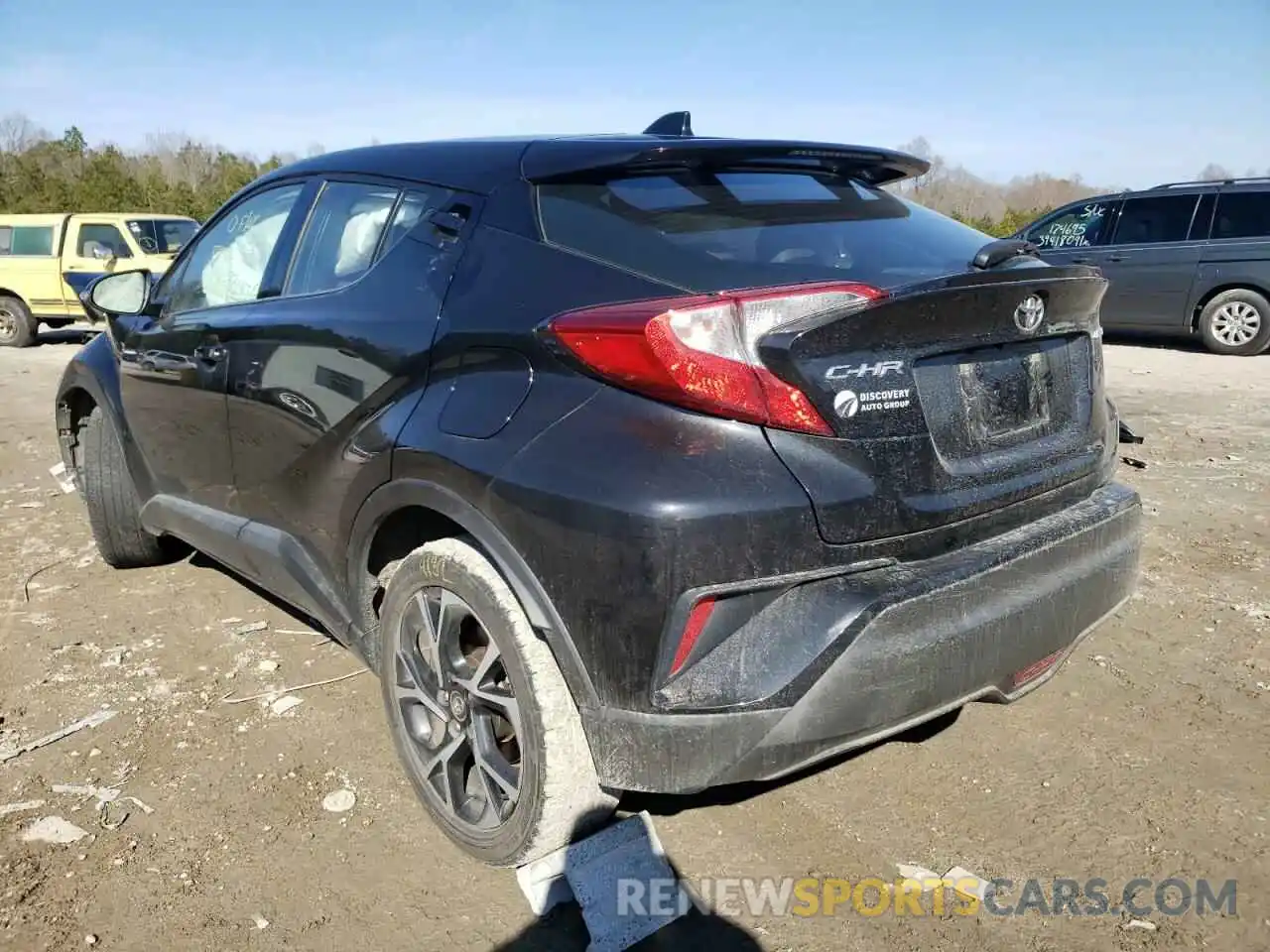 3 Photograph of a damaged car NMTKHMBX8KR084490 TOYOTA C-HR 2019