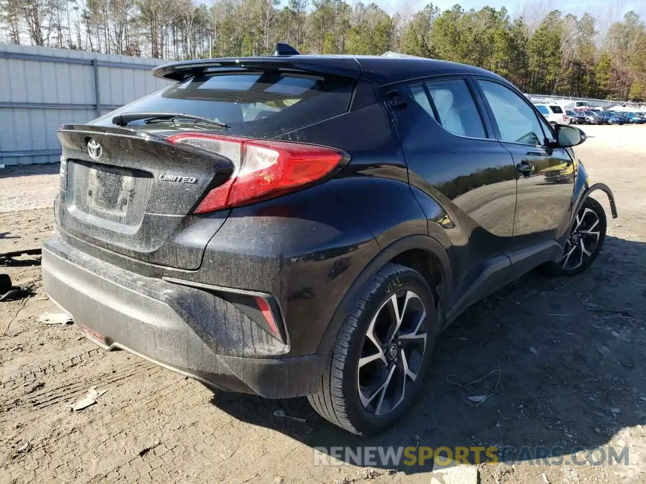 4 Фотография поврежденного автомобиля NMTKHMBX8KR084490 TOYOTA C-HR 2019