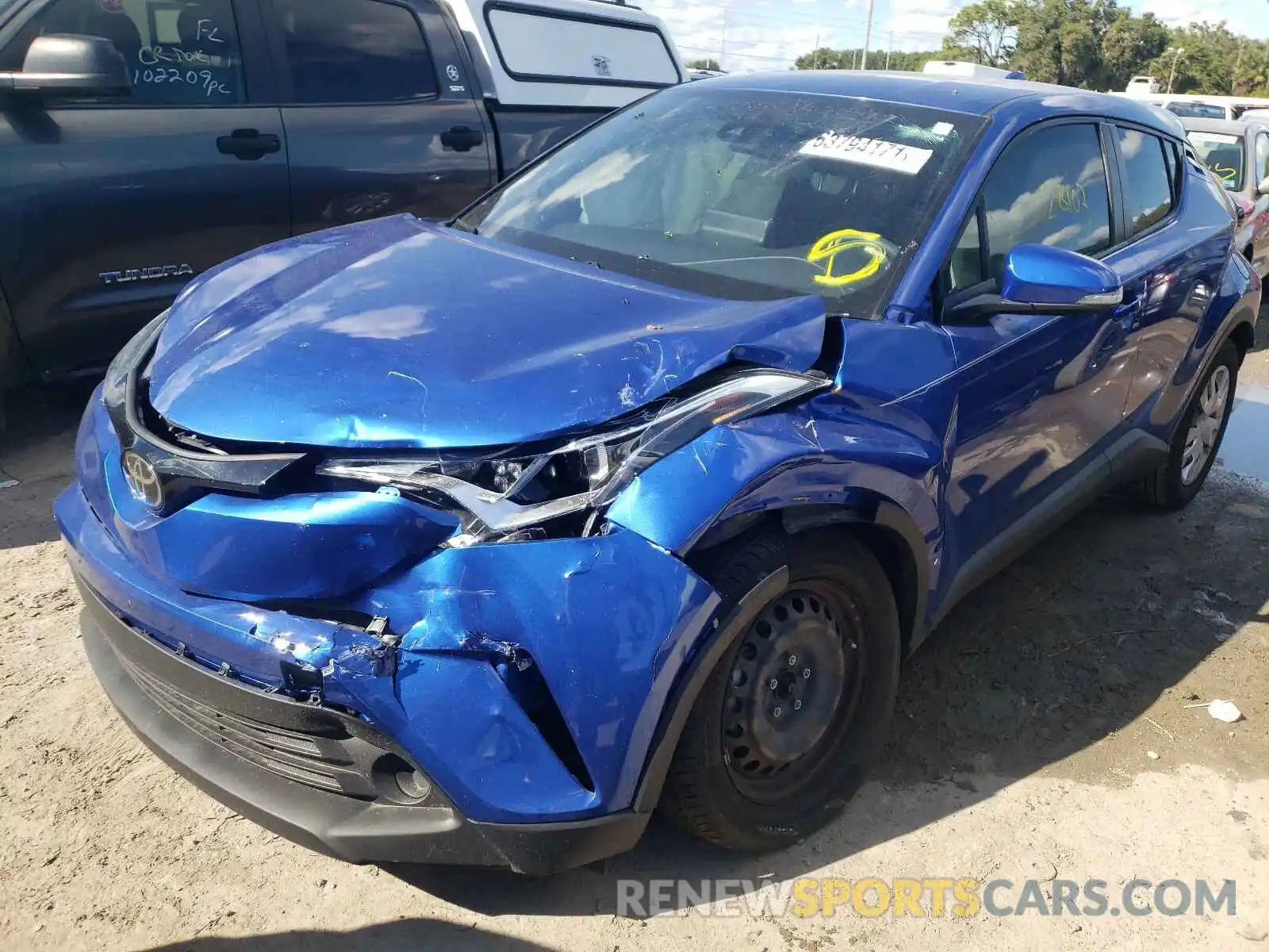 9 Фотография поврежденного автомобиля NMTKHMBX8KR084828 TOYOTA C-HR 2019