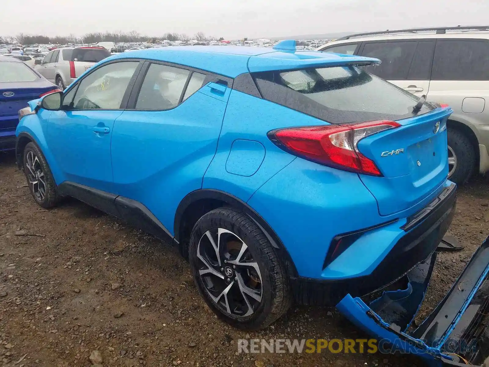 3 Photograph of a damaged car NMTKHMBX8KR086112 TOYOTA C-HR 2019