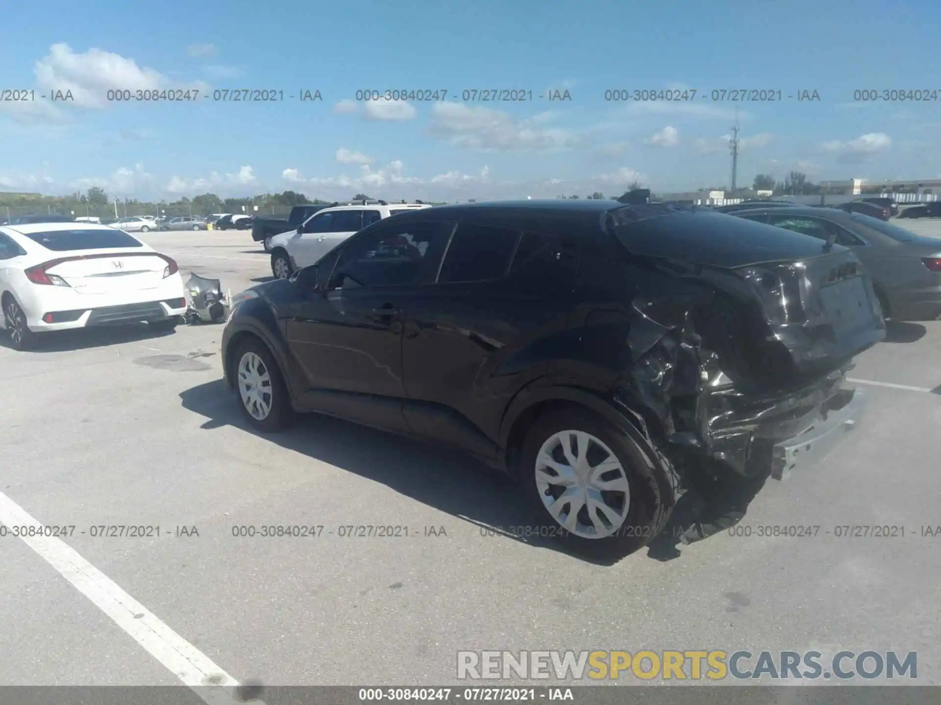 3 Photograph of a damaged car NMTKHMBX8KR086451 TOYOTA C-HR 2019