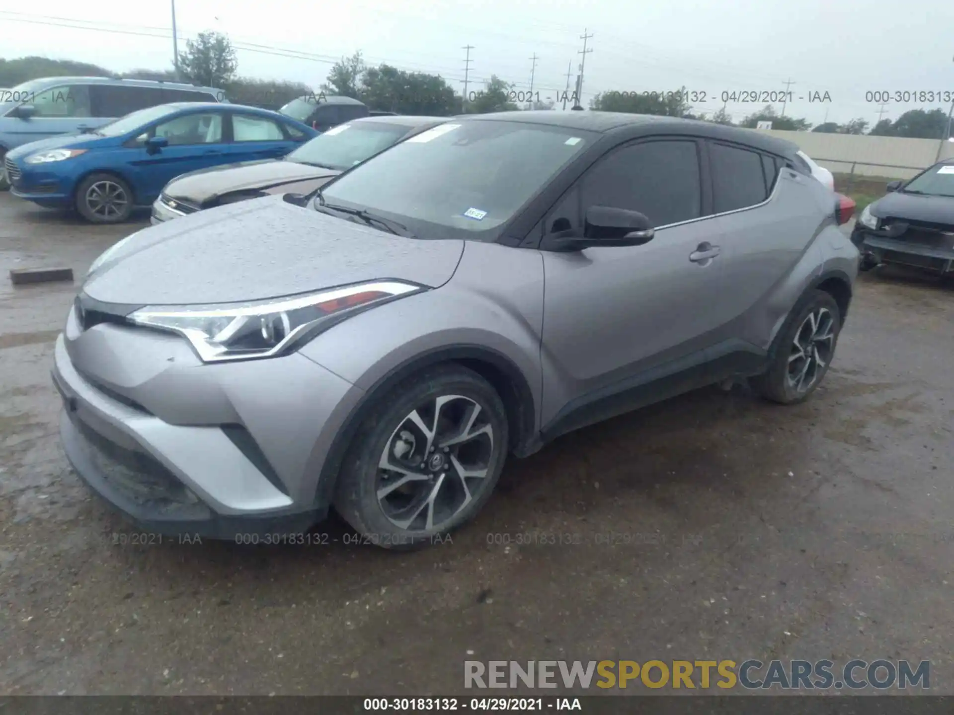 2 Фотография поврежденного автомобиля NMTKHMBX8KR086868 TOYOTA C-HR 2019